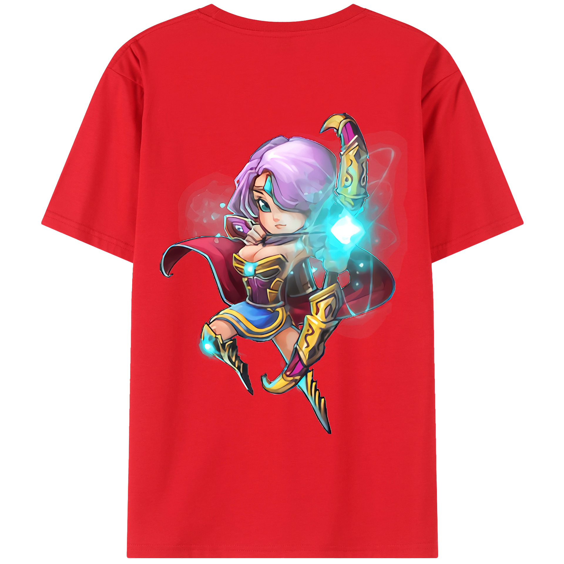 リーグ・オブ・レジェンド League of Legends LOL レディース半袖Tシャツ(バックプリント)