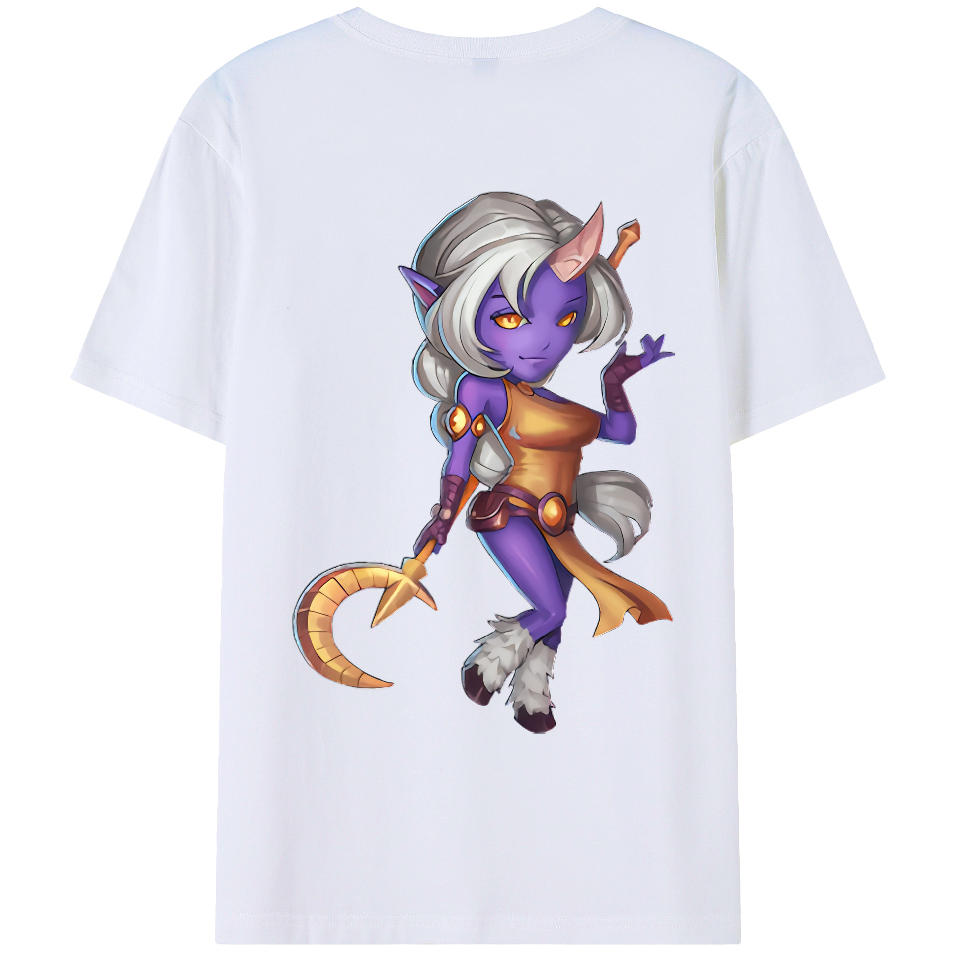 リーグ・オブ・レジェンド League of Legends LOL レディース半袖Tシャツ(バックプリント)