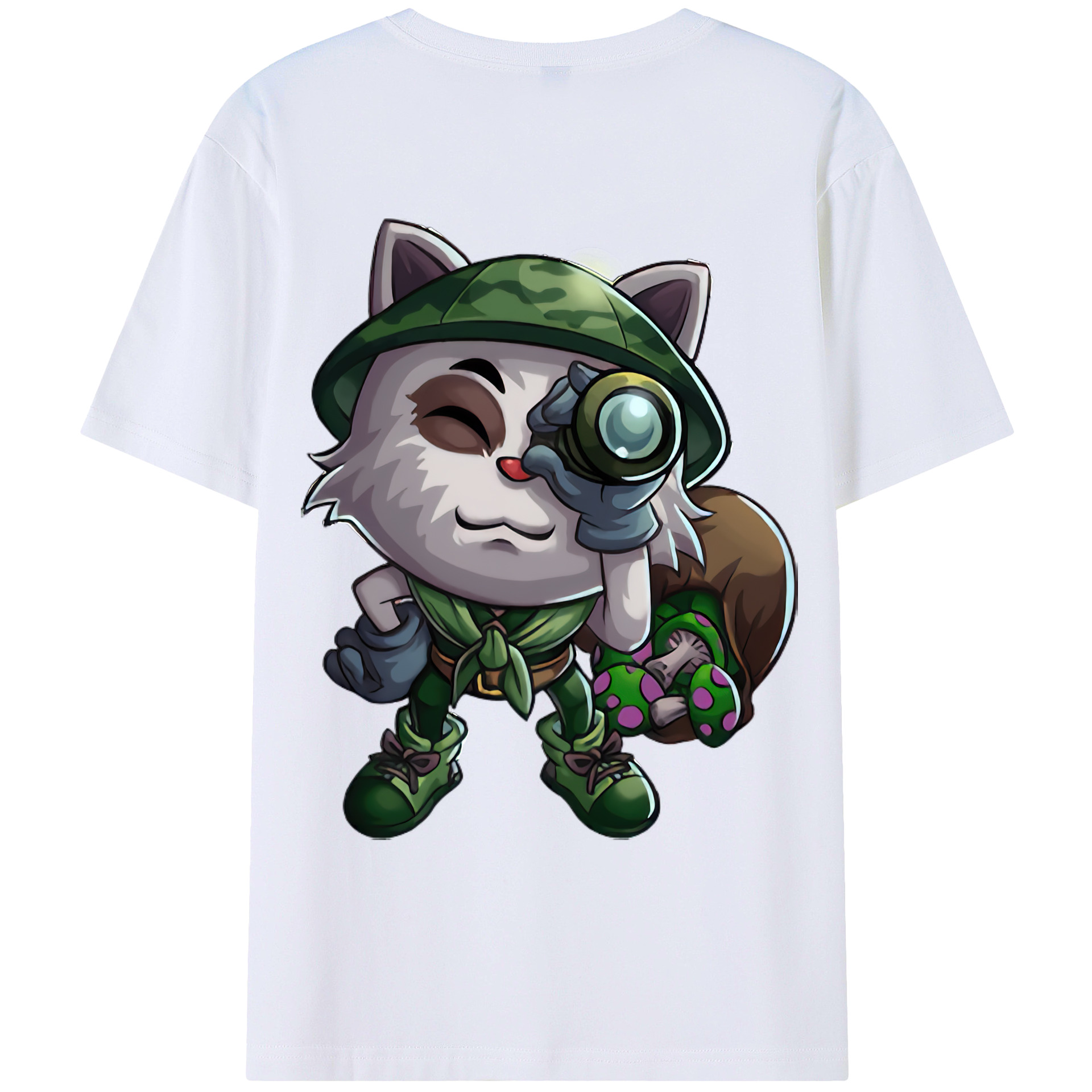 リーグ・オブ・レジェンド League of Legends LOL レディース半袖Tシャツ(バックプリント)
