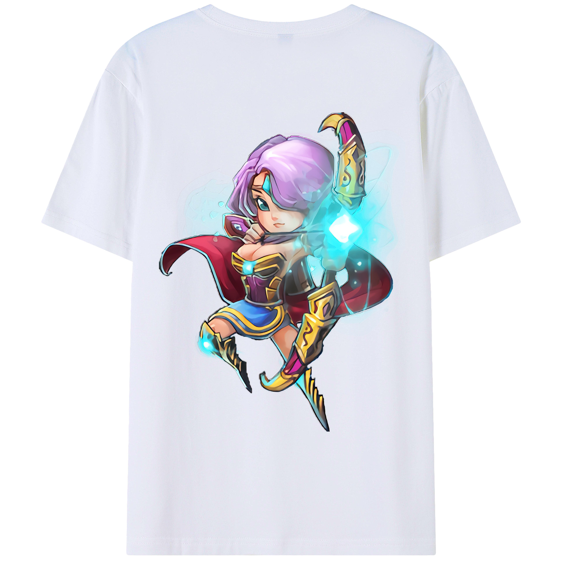 リーグ・オブ・レジェンド League of Legends LOL レディース半袖Tシャツ(バックプリント)