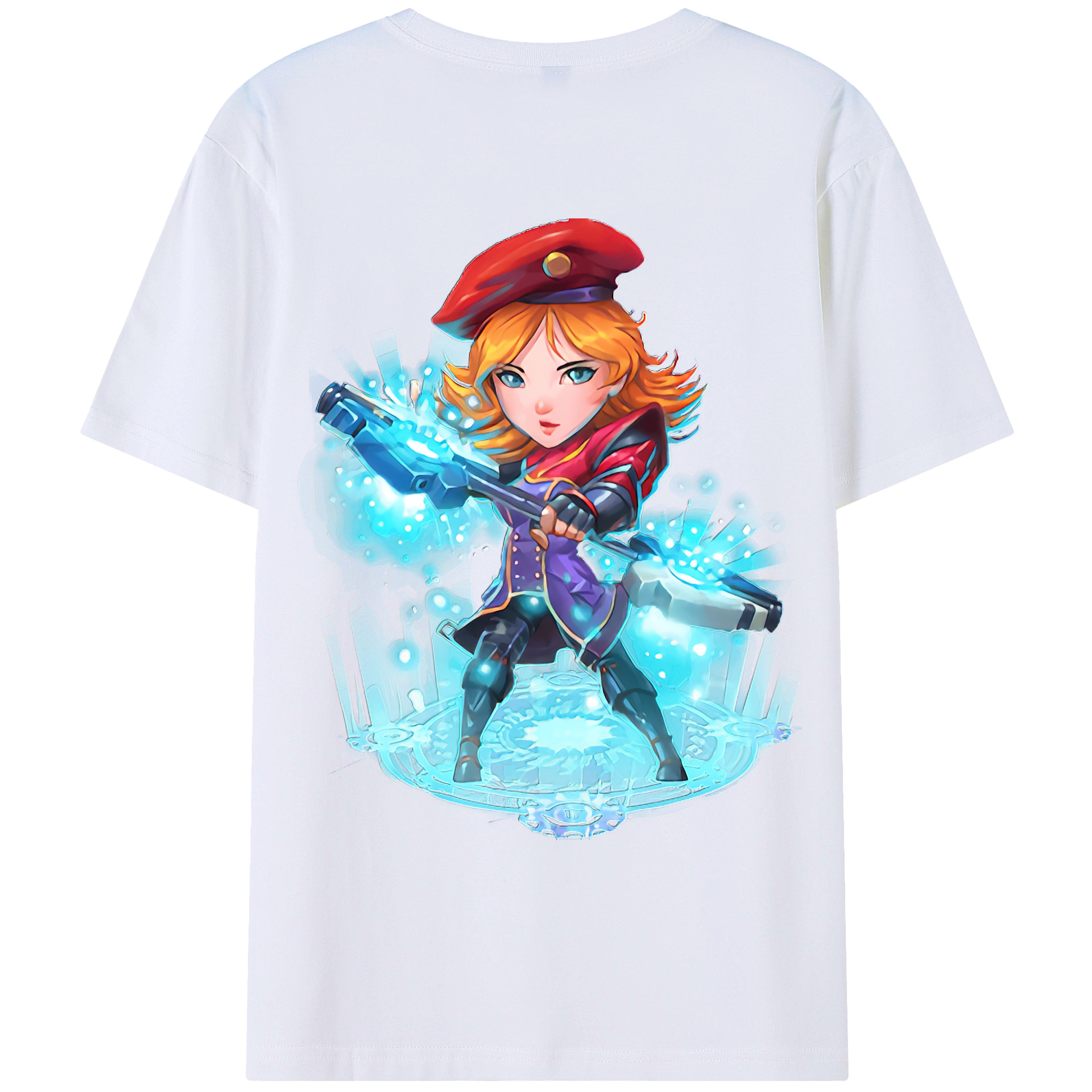 リーグ・オブ・レジェンド League of Legends LOL レディース半袖Tシャツ(バックプリント)