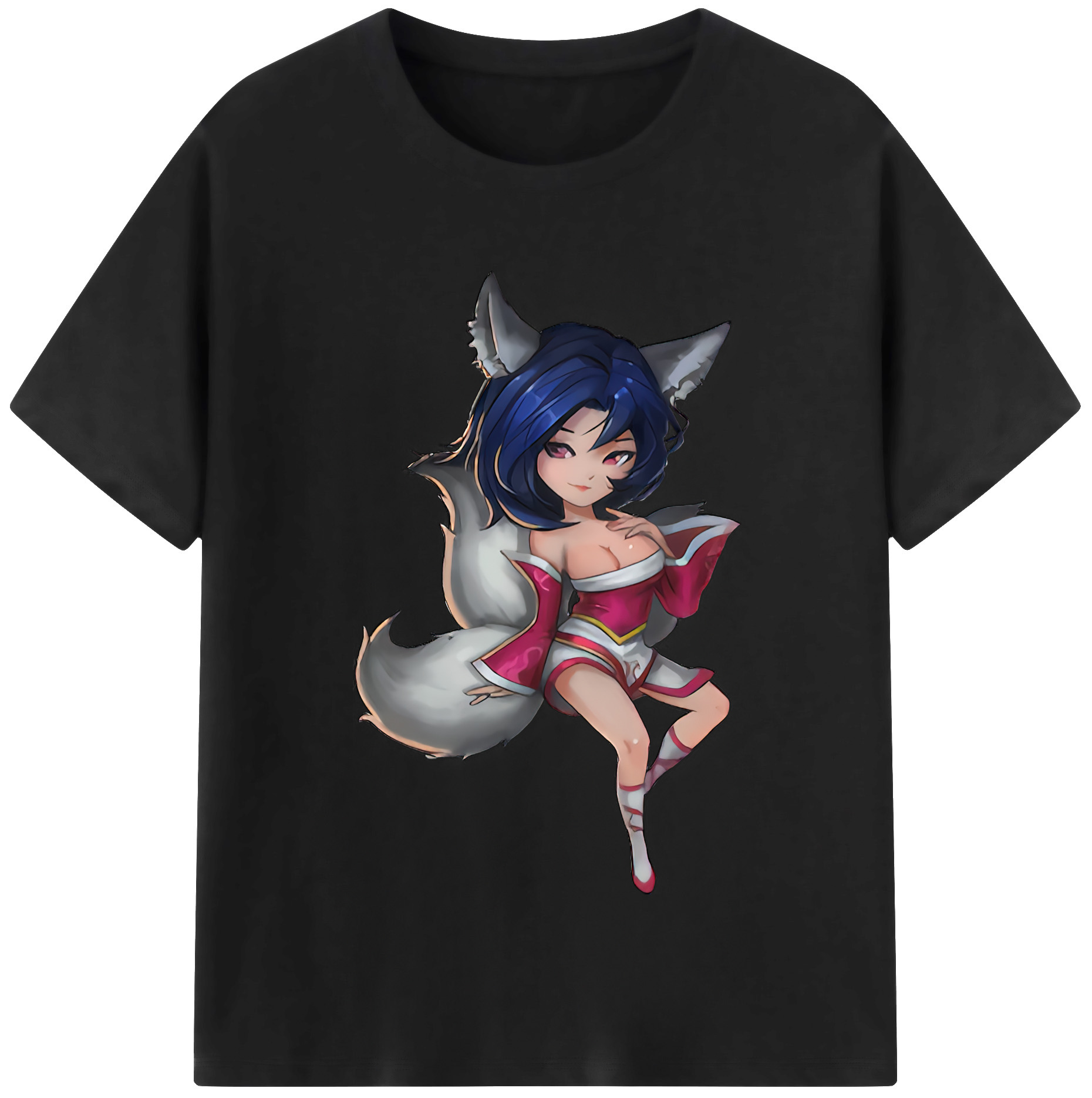 （画像用） リーグ・オブ・レジェンド League of Legends LOL レディースカジュアルプリントTシャツ（綿100％）