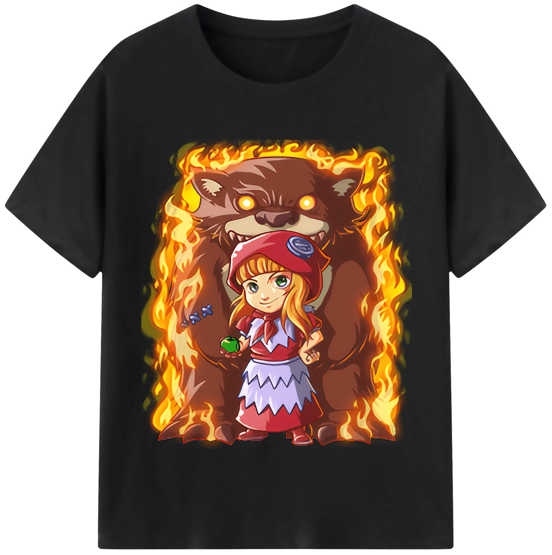 （画像用） リーグ・オブ・レジェンド League of Legends LOL レディースカジュアルプリントTシャツ（綿100％）