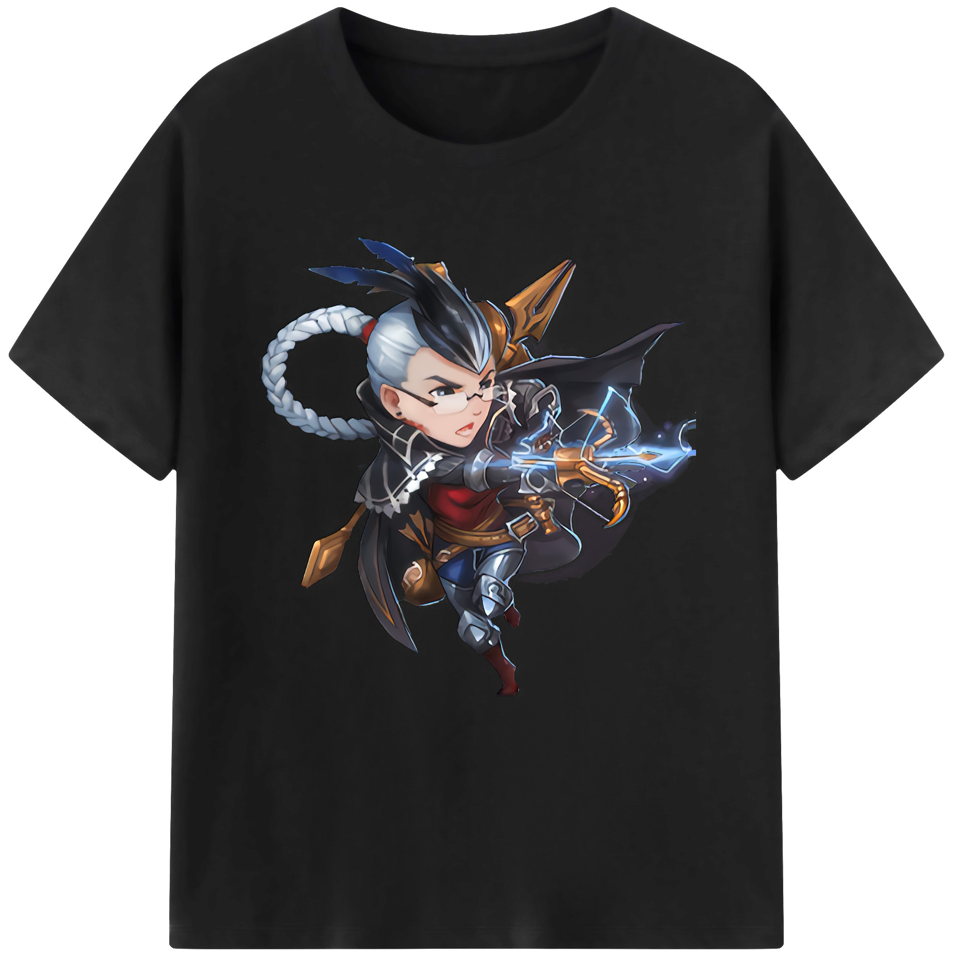 （画像用） リーグ・オブ・レジェンド League of Legends LOL レディースカジュアルプリントTシャツ（綿100％）