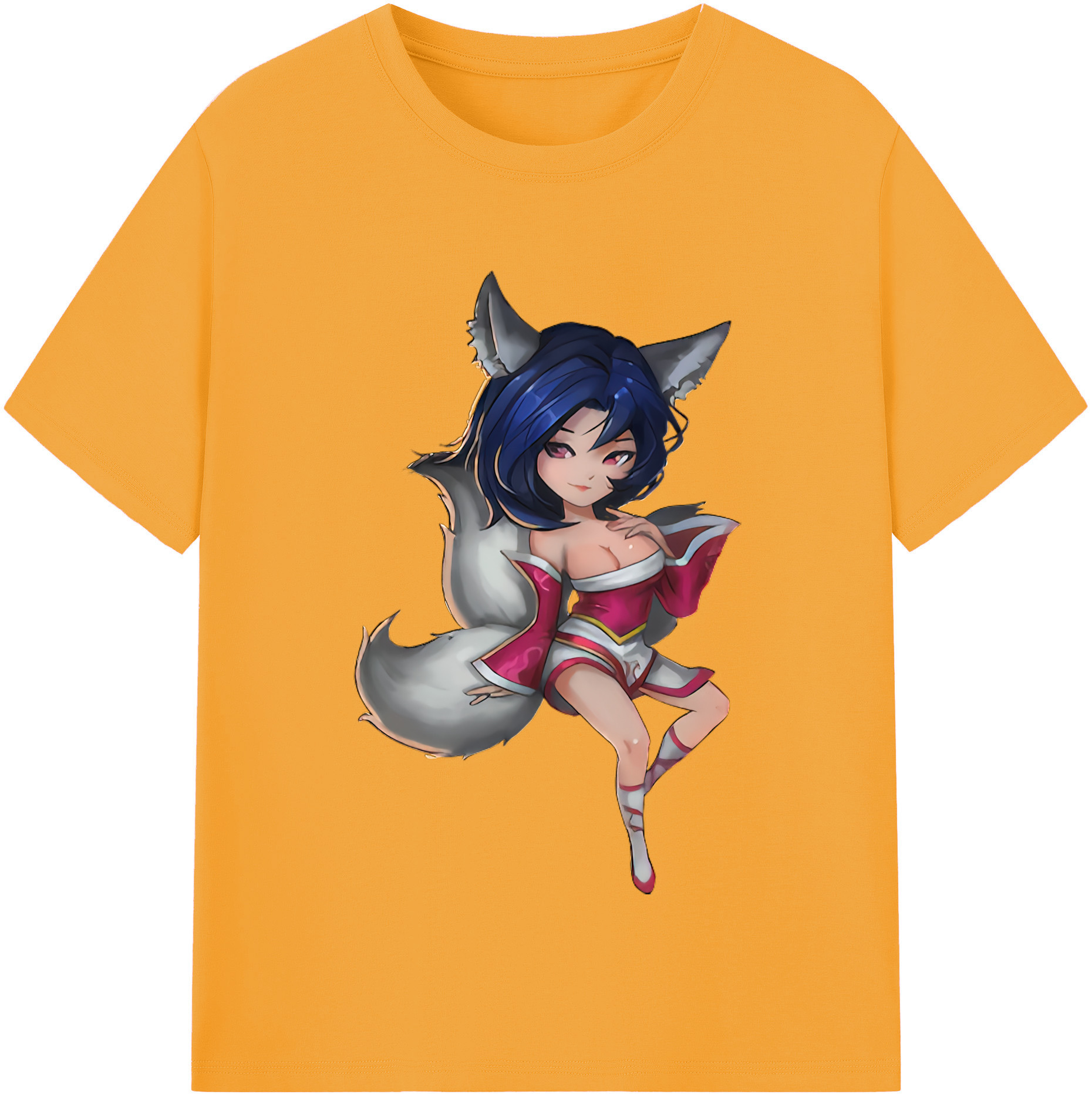 （画像用） リーグ・オブ・レジェンド League of Legends LOL レディースカジュアルプリントTシャツ（綿100％）