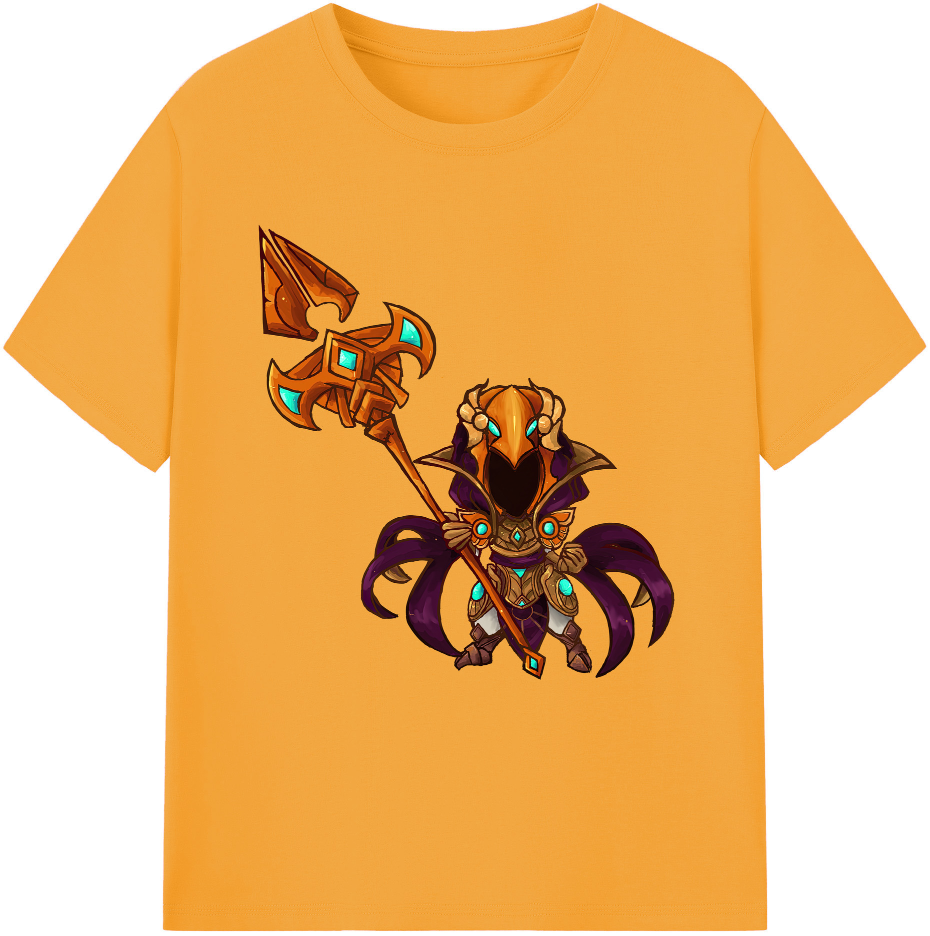 （画像用） リーグ・オブ・レジェンド League of Legends LOL レディースカジュアルプリントTシャツ（綿100％）