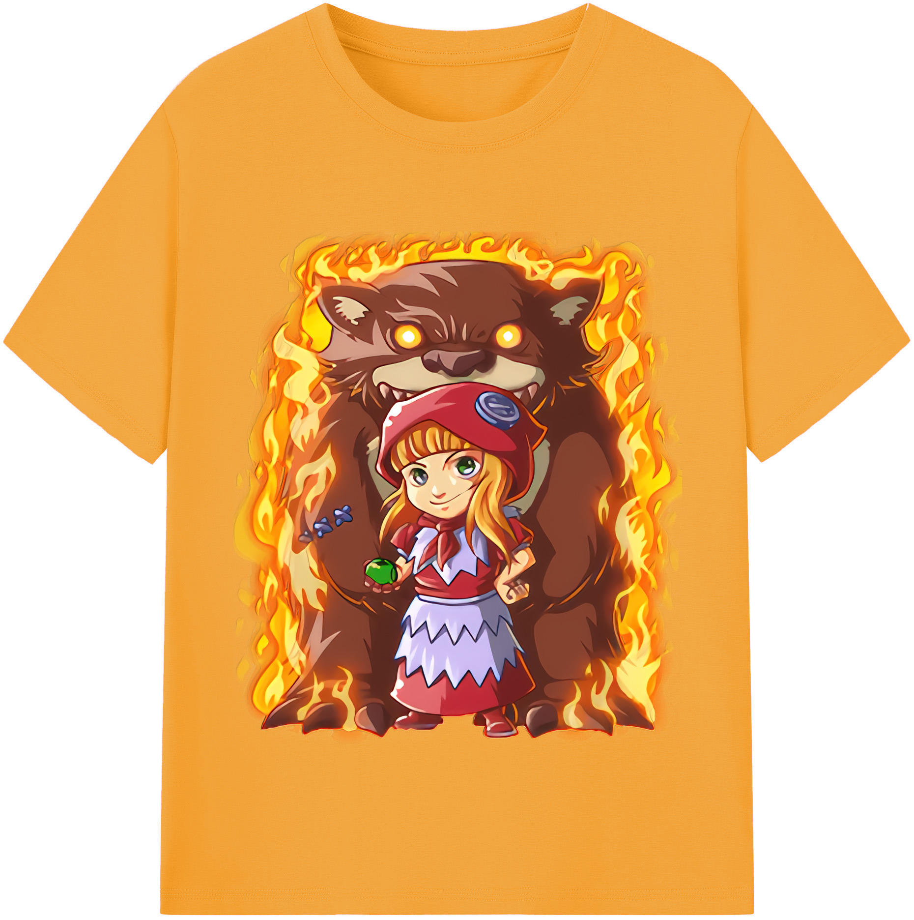 （画像用） リーグ・オブ・レジェンド League of Legends LOL レディースカジュアルプリントTシャツ（綿100％）