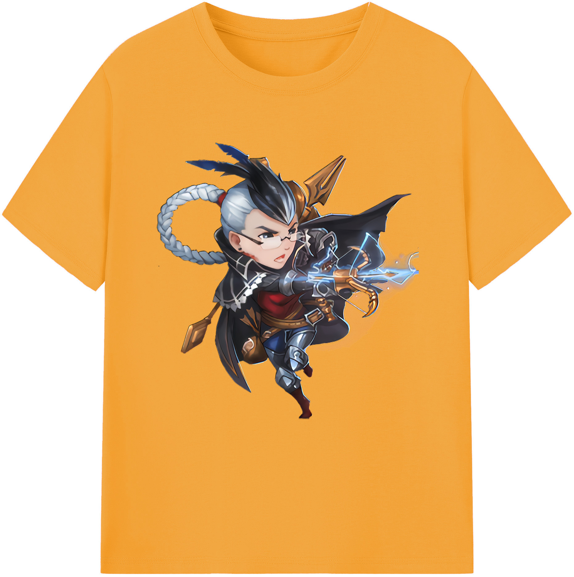 （画像用） リーグ・オブ・レジェンド League of Legends LOL レディースカジュアルプリントTシャツ（綿100％）