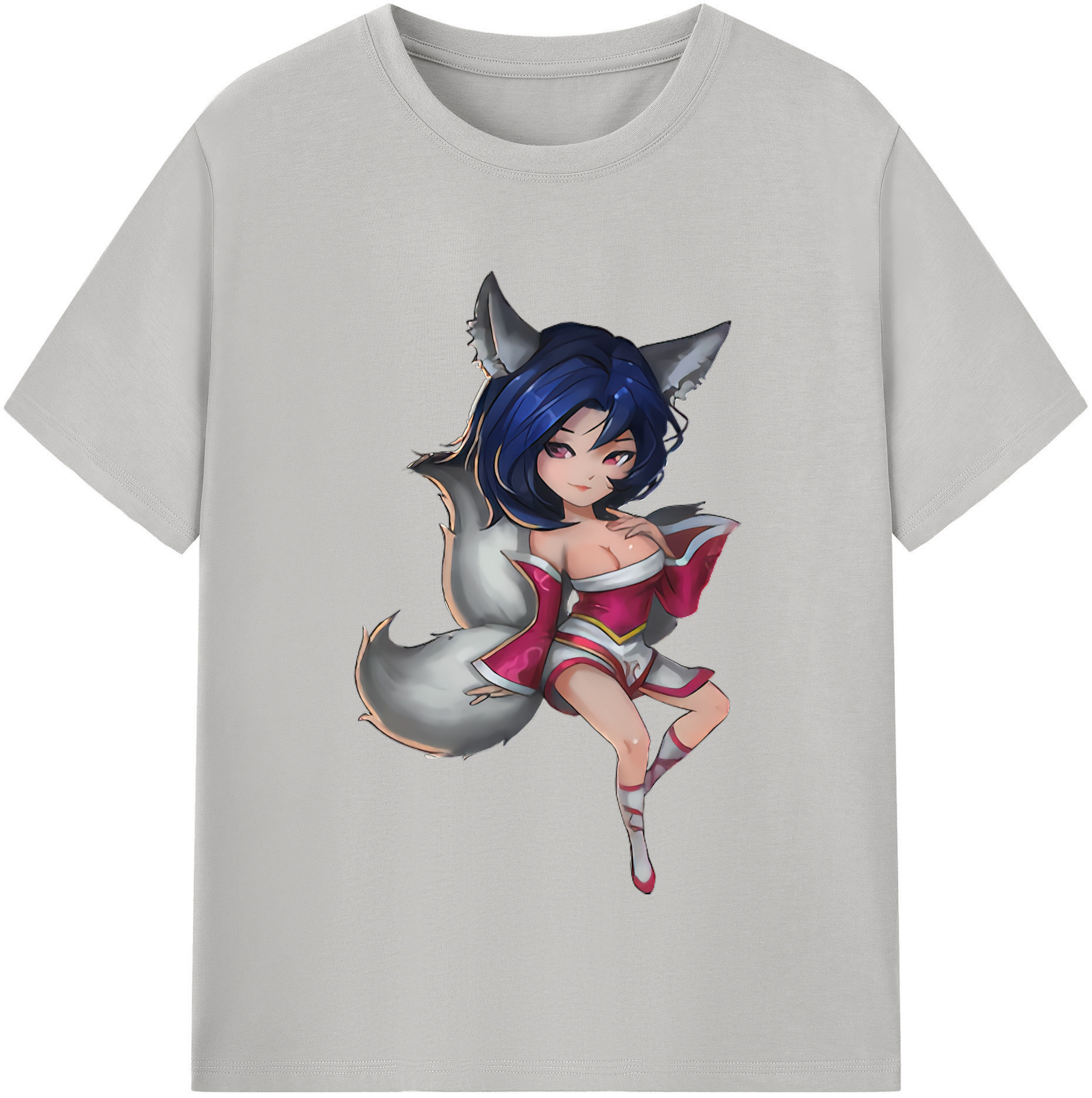 （画像用） リーグ・オブ・レジェンド League of Legends LOL レディースカジュアルプリントTシャツ（綿100％）