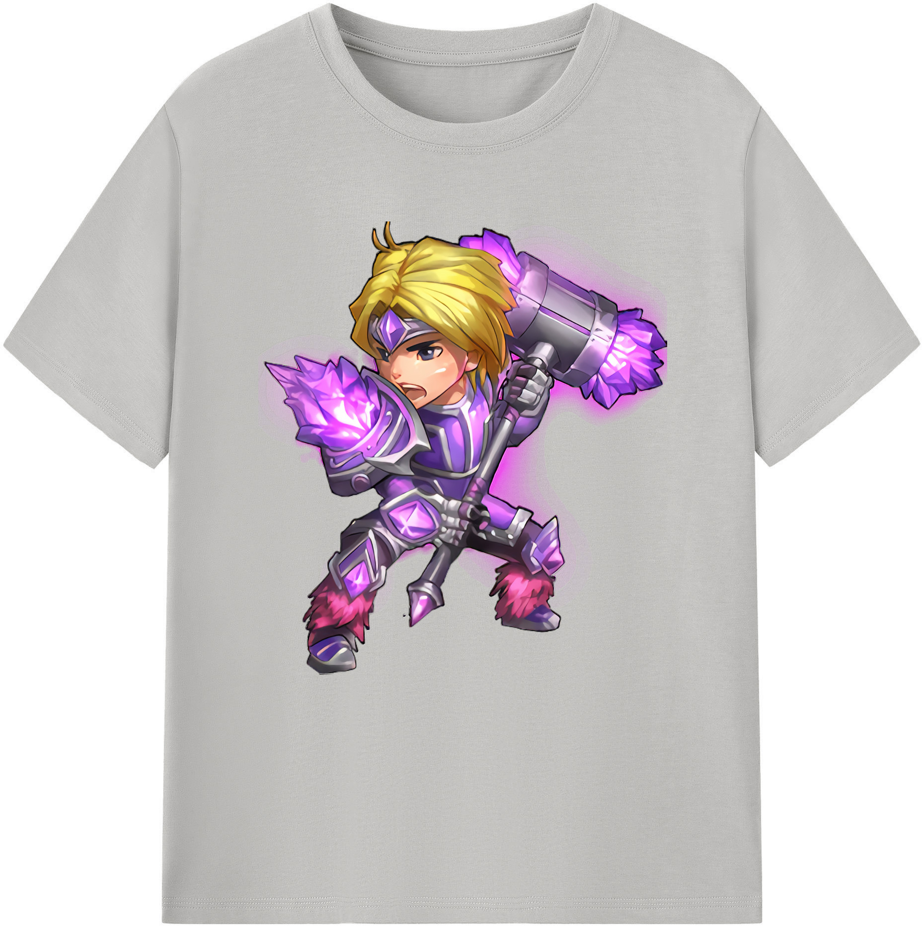 （画像用） リーグ・オブ・レジェンド League of Legends LOL レディースカジュアルプリントTシャツ（綿100％）