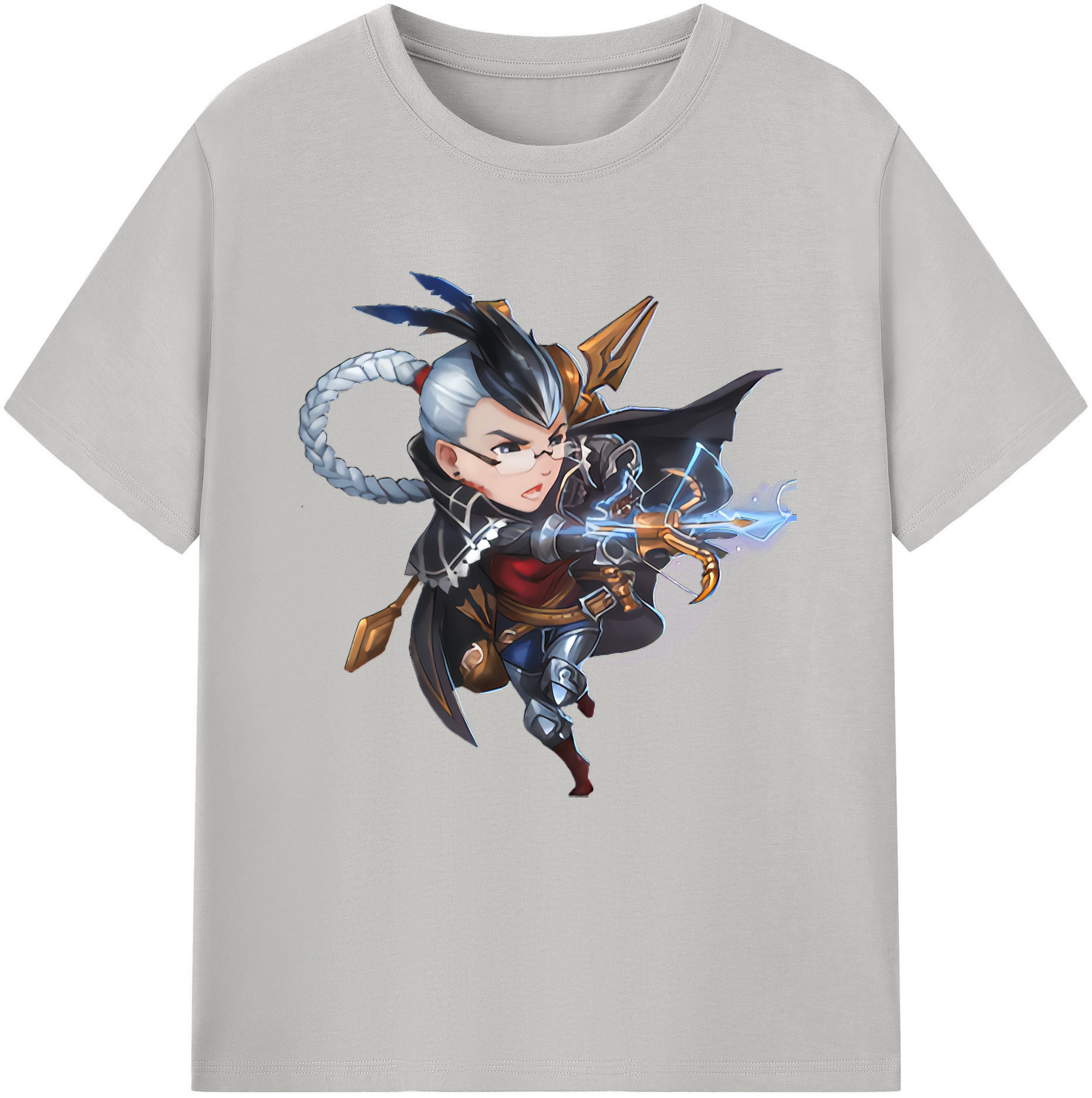 （画像用） リーグ・オブ・レジェンド League of Legends LOL レディースカジュアルプリントTシャツ（綿100％）