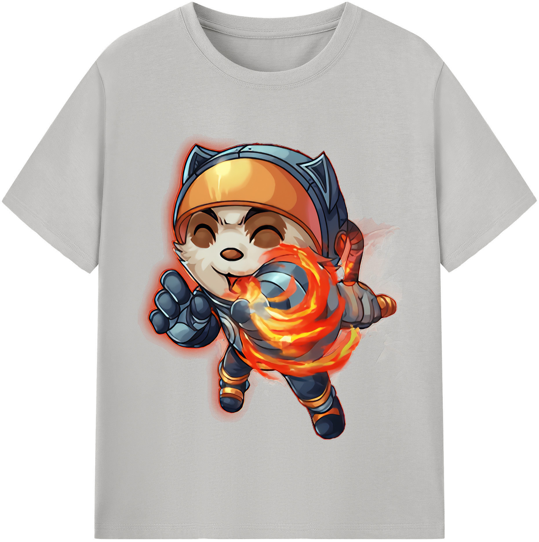 （画像用） リーグ・オブ・レジェンド League of Legends LOL レディースカジュアルプリントTシャツ（綿100％）