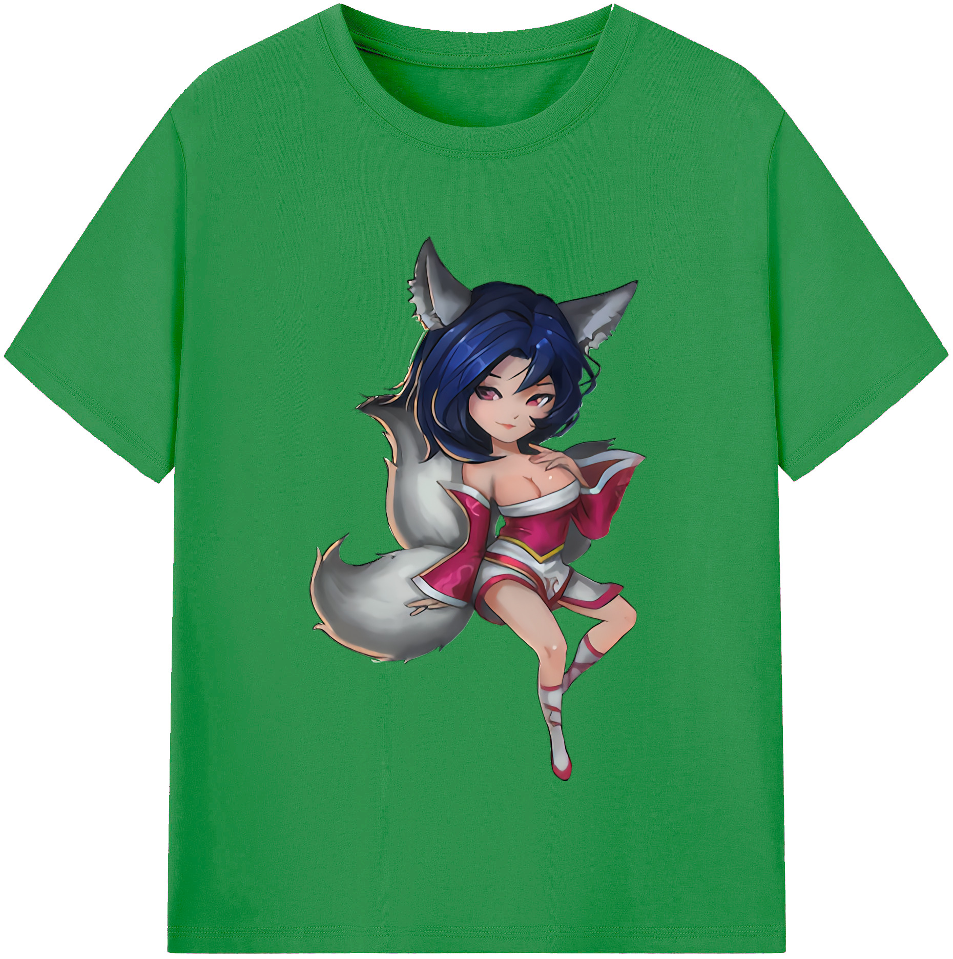 （画像用） リーグ・オブ・レジェンド League of Legends LOL レディースカジュアルプリントTシャツ（綿100％）