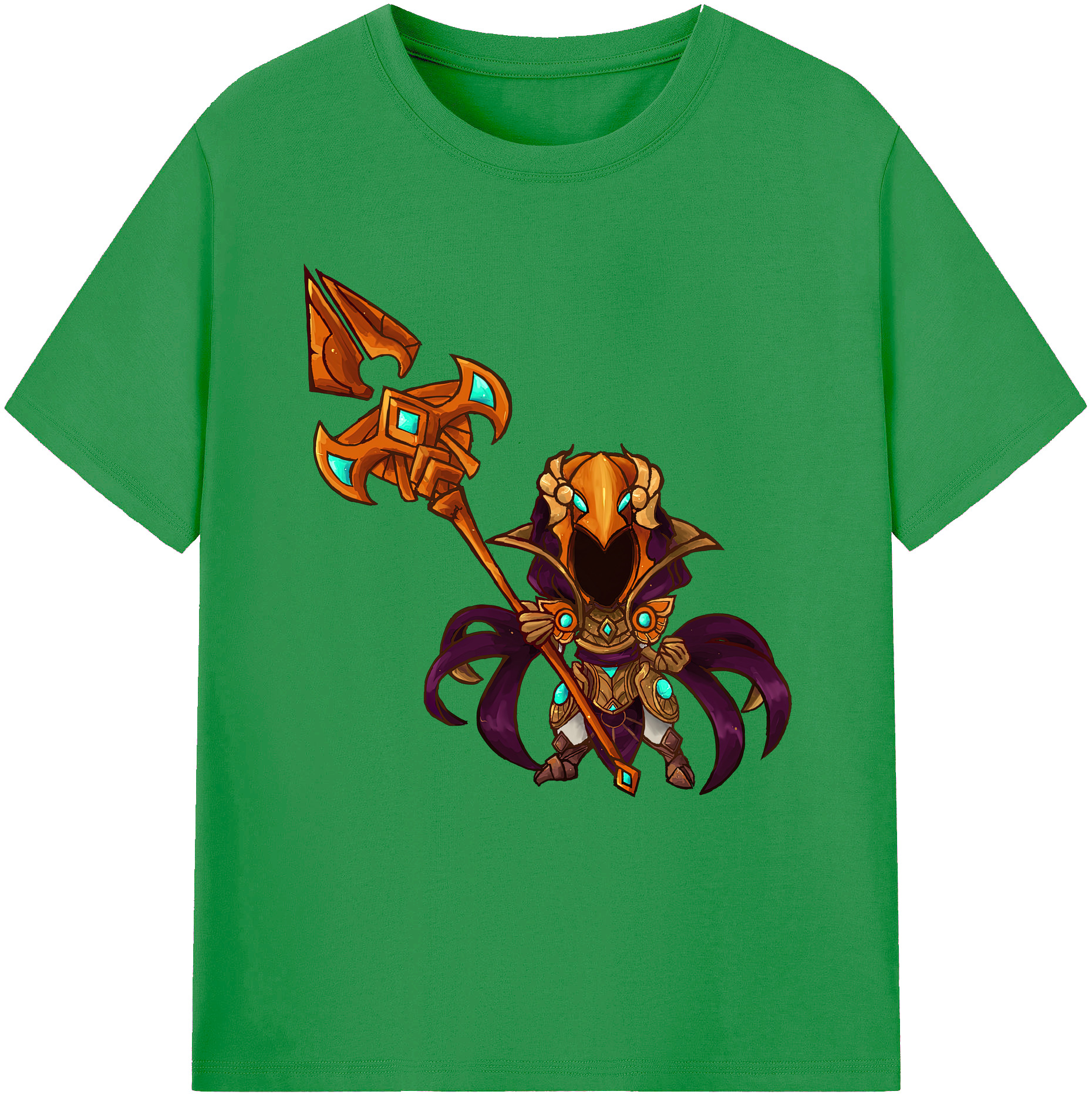 （画像用） リーグ・オブ・レジェンド League of Legends LOL レディースカジュアルプリントTシャツ（綿100％）