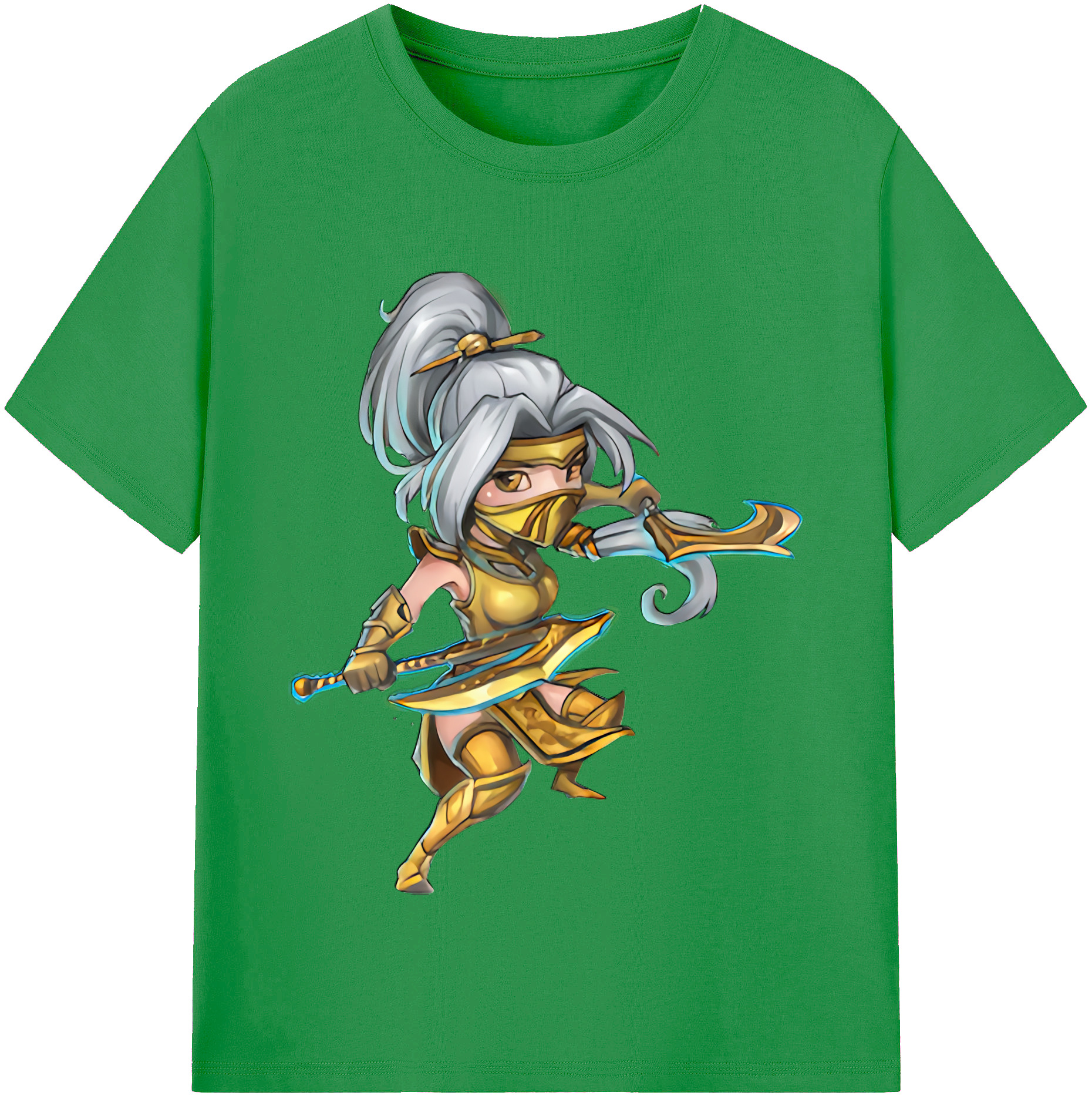 （画像用） リーグ・オブ・レジェンド League of Legends LOL レディースカジュアルプリントTシャツ（綿100％）