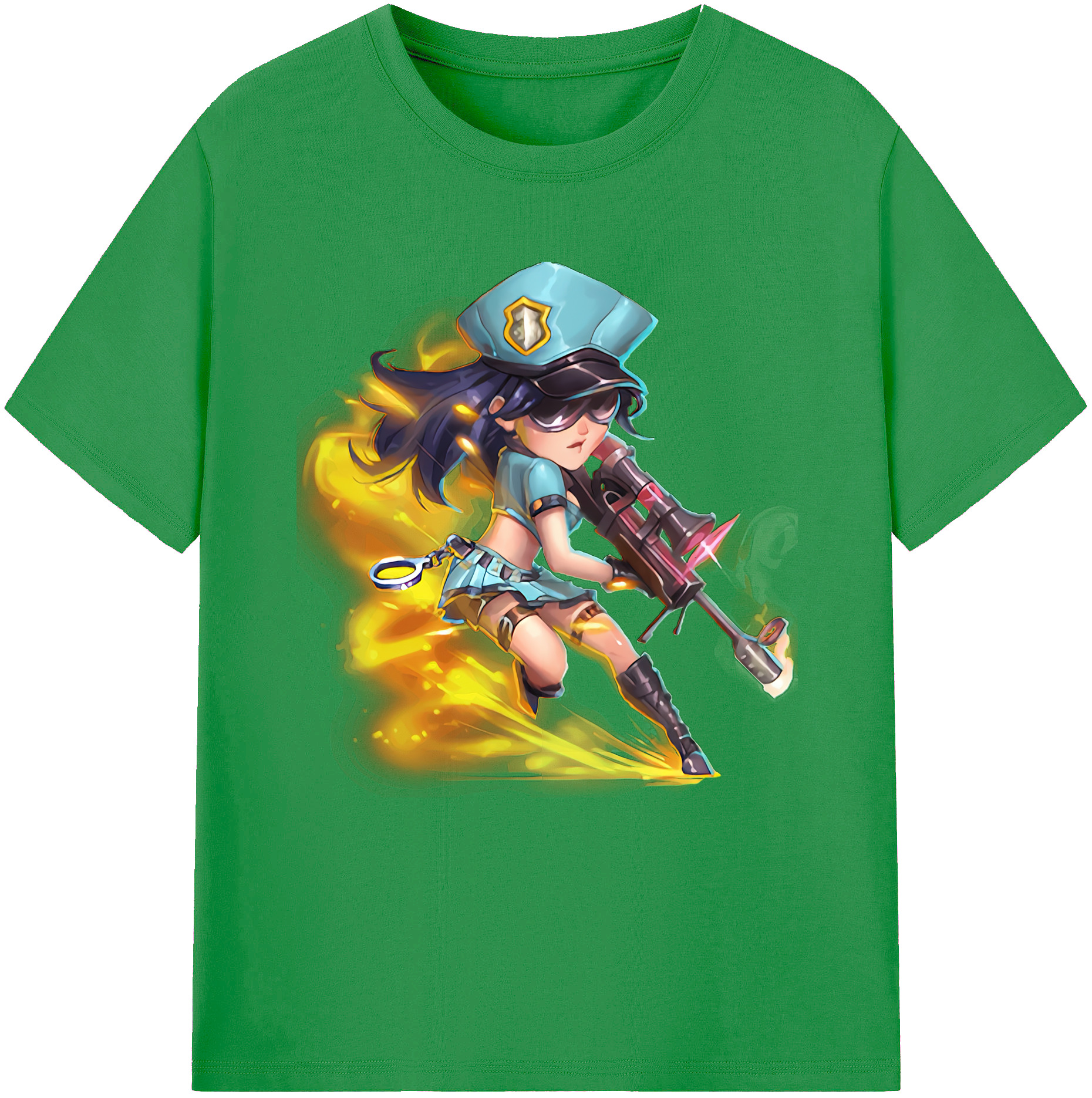 （画像用） リーグ・オブ・レジェンド League of Legends LOL レディースカジュアルプリントTシャツ（綿100％）