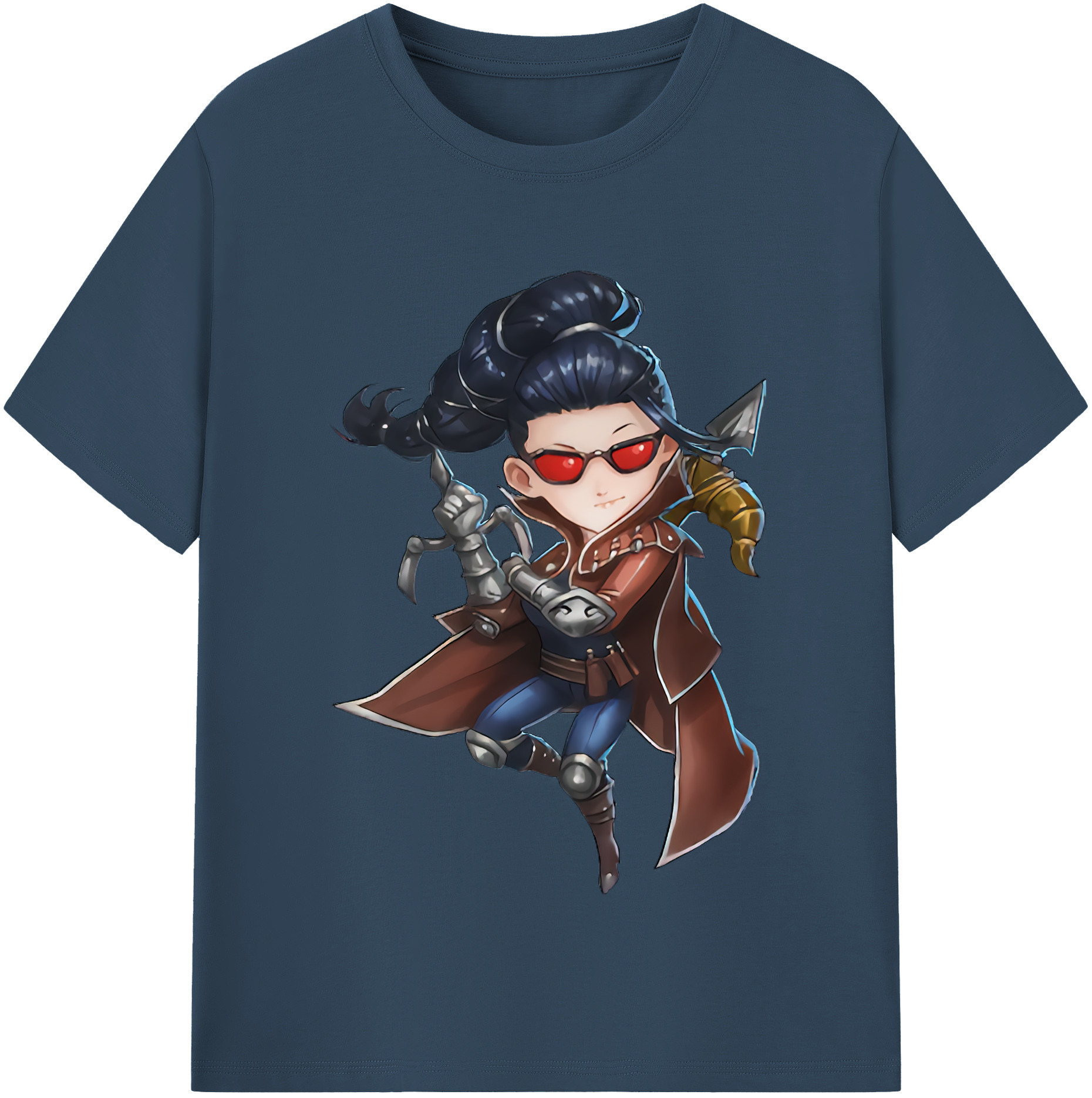 （画像用） リーグ・オブ・レジェンド League of Legends LOL レディースカジュアルプリントTシャツ（綿100％）