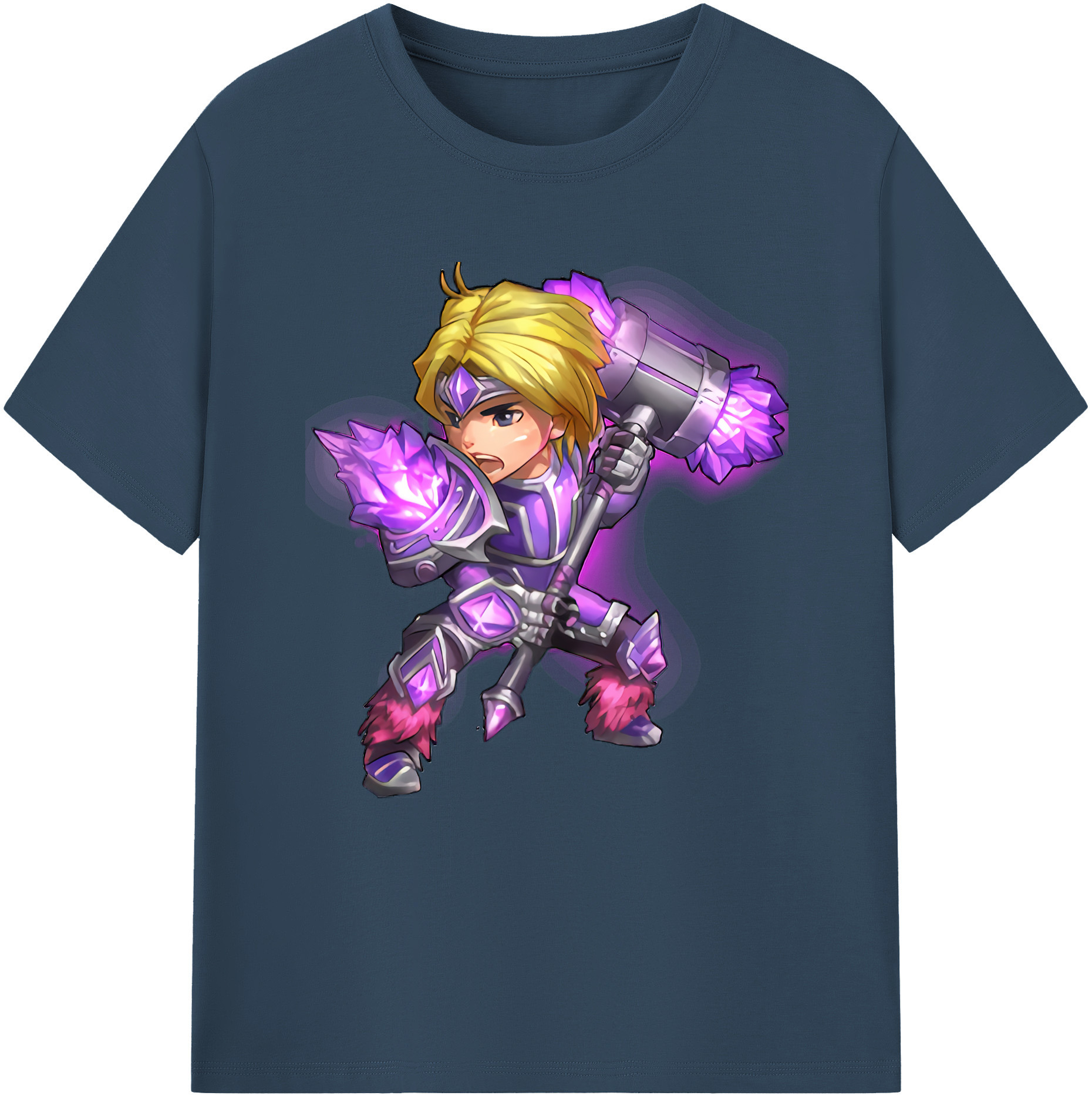 （画像用） リーグ・オブ・レジェンド League of Legends LOL レディースカジュアルプリントTシャツ（綿100％）
