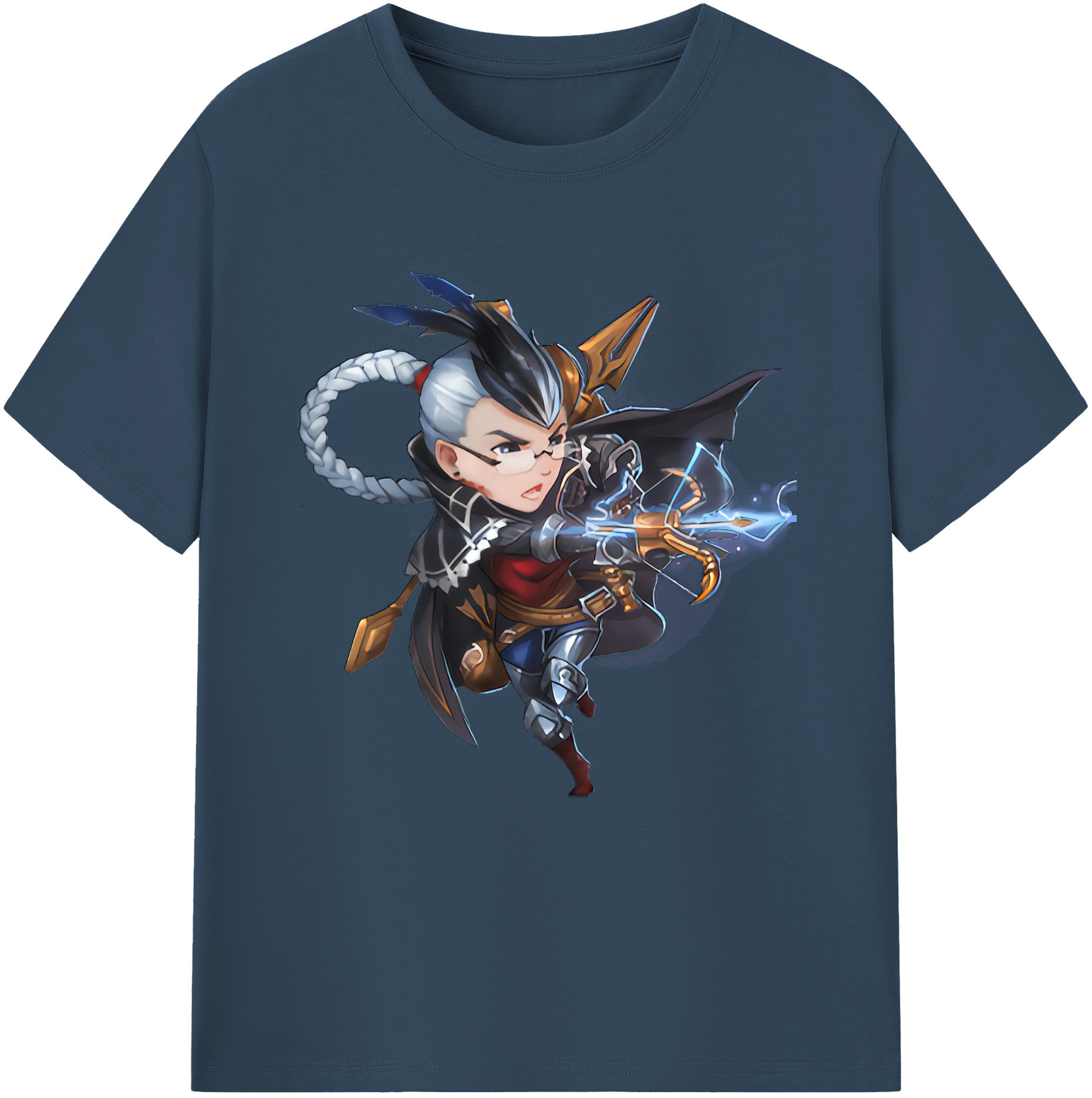 （画像用） リーグ・オブ・レジェンド League of Legends LOL レディースカジュアルプリントTシャツ（綿100％）