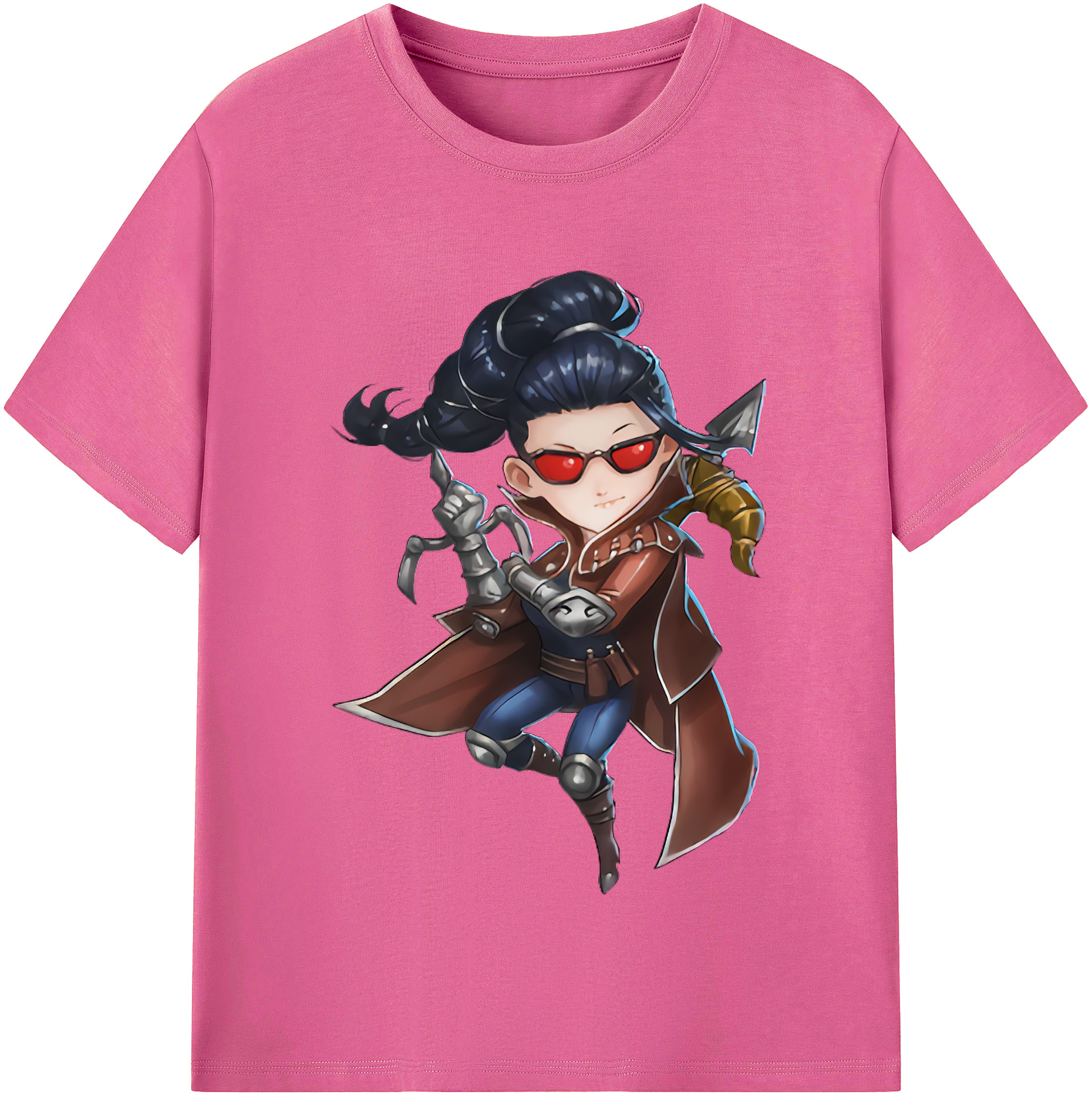 （画像用） リーグ・オブ・レジェンド League of Legends LOL レディースカジュアルプリントTシャツ（綿100％）