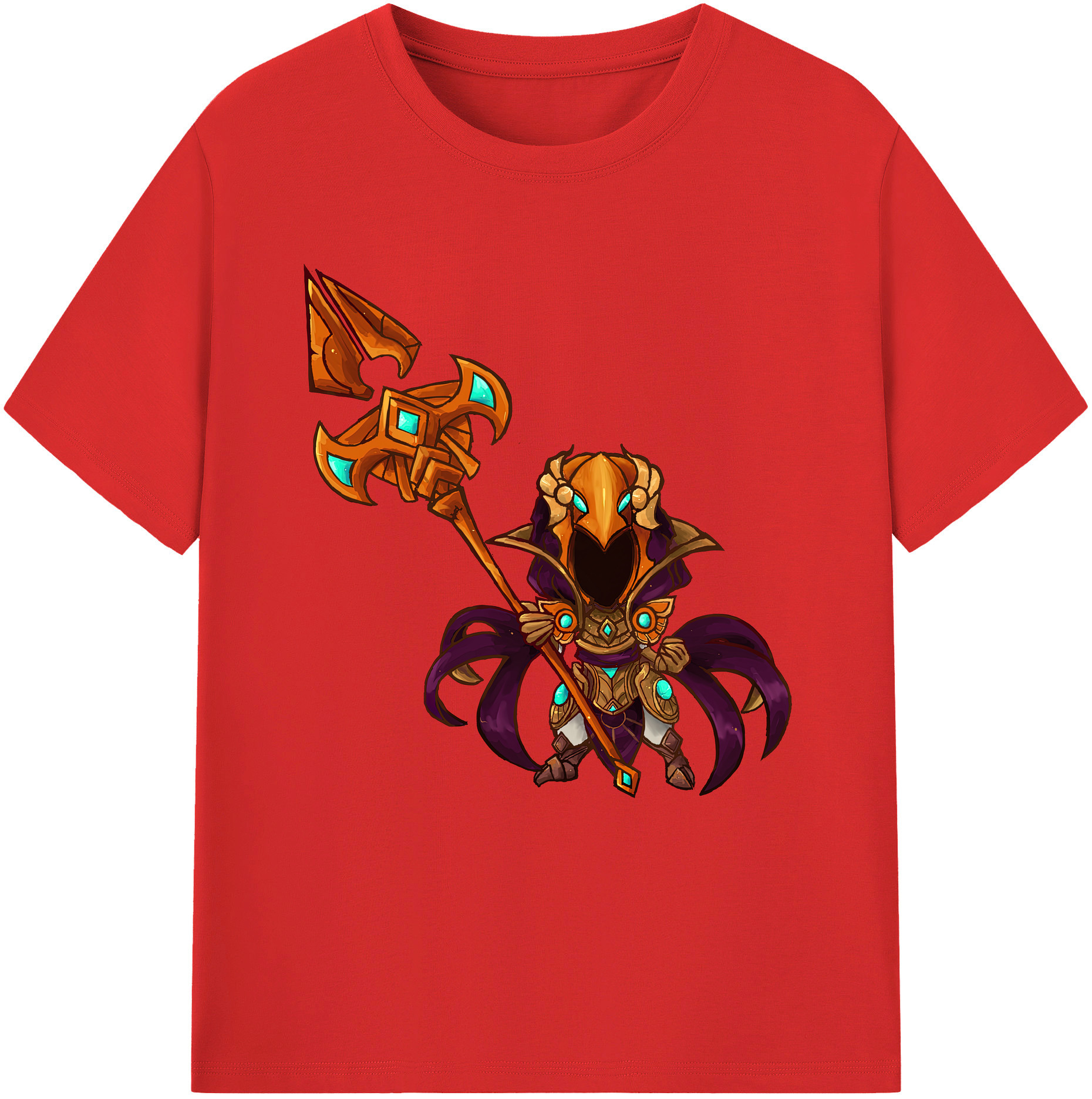 （画像用） リーグ・オブ・レジェンド League of Legends LOL レディースカジュアルプリントTシャツ（綿100％）
