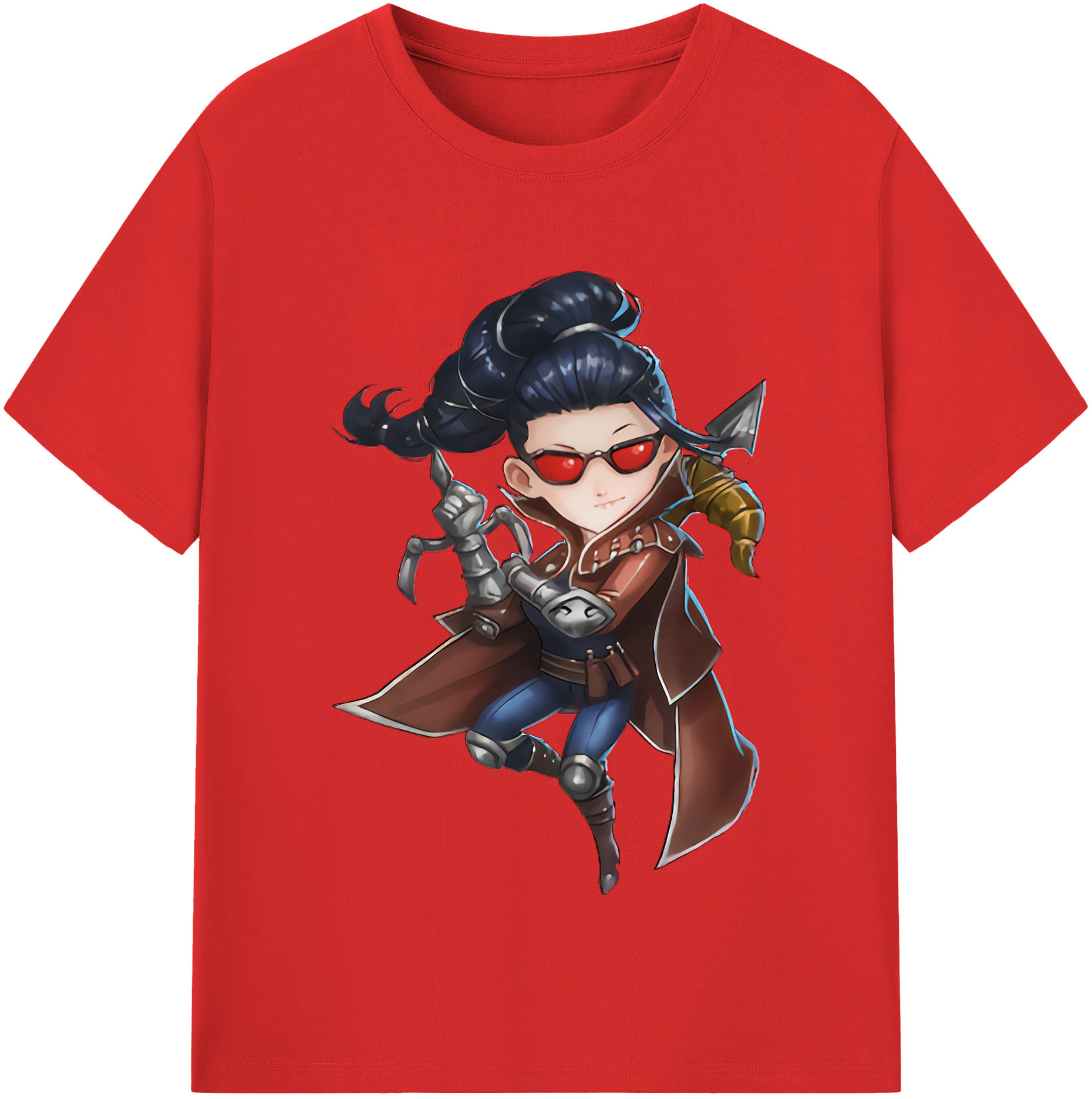 （画像用） リーグ・オブ・レジェンド League of Legends LOL レディースカジュアルプリントTシャツ（綿100％）