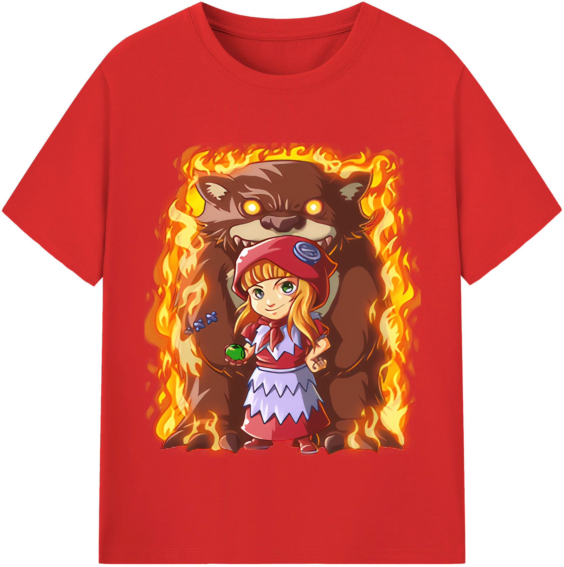 （画像用） リーグ・オブ・レジェンド League of Legends LOL レディースカジュアルプリントTシャツ（綿100％）
