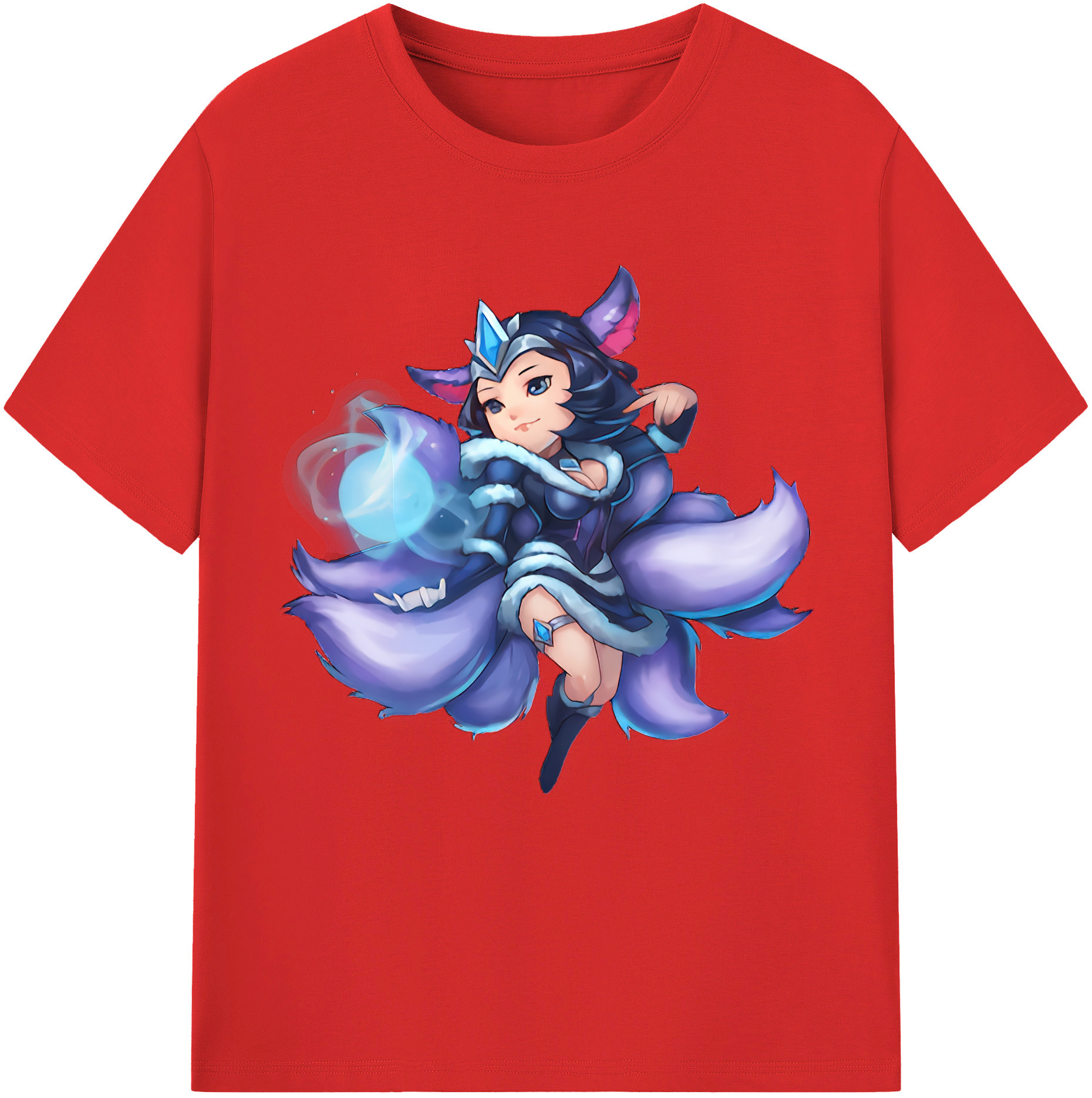（画像用） リーグ・オブ・レジェンド League of Legends LOL レディースカジュアルプリントTシャツ（綿100％）