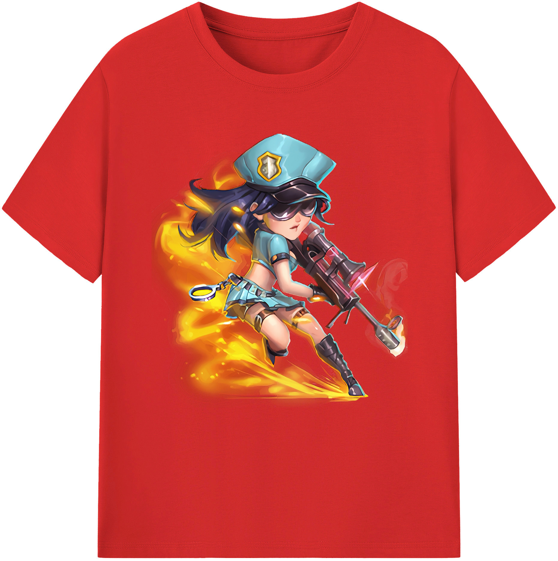 （画像用） リーグ・オブ・レジェンド League of Legends LOL レディースカジュアルプリントTシャツ（綿100％）