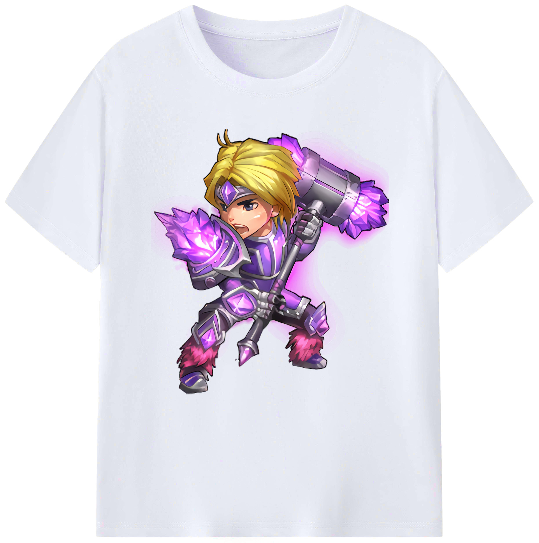 （画像用） リーグ・オブ・レジェンド League of Legends LOL レディースカジュアルプリントTシャツ（綿100％）