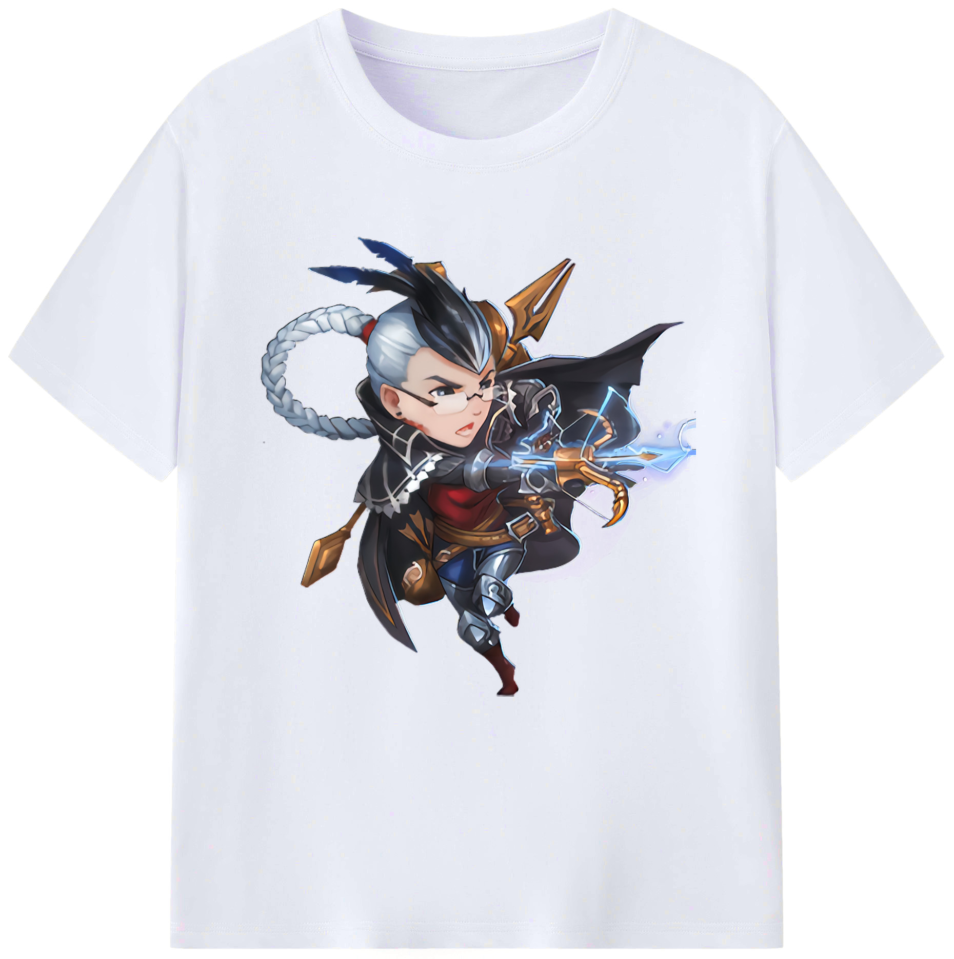 （画像用） リーグ・オブ・レジェンド League of Legends LOL レディースカジュアルプリントTシャツ（綿100％）