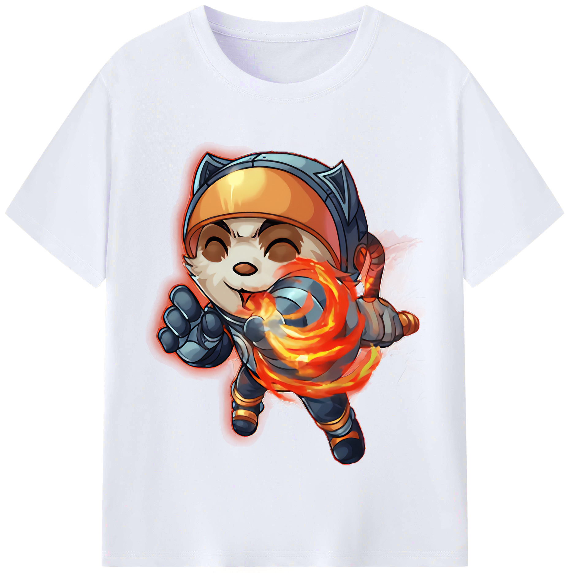 （画像用） リーグ・オブ・レジェンド League of Legends LOL レディースカジュアルプリントTシャツ（綿100％）