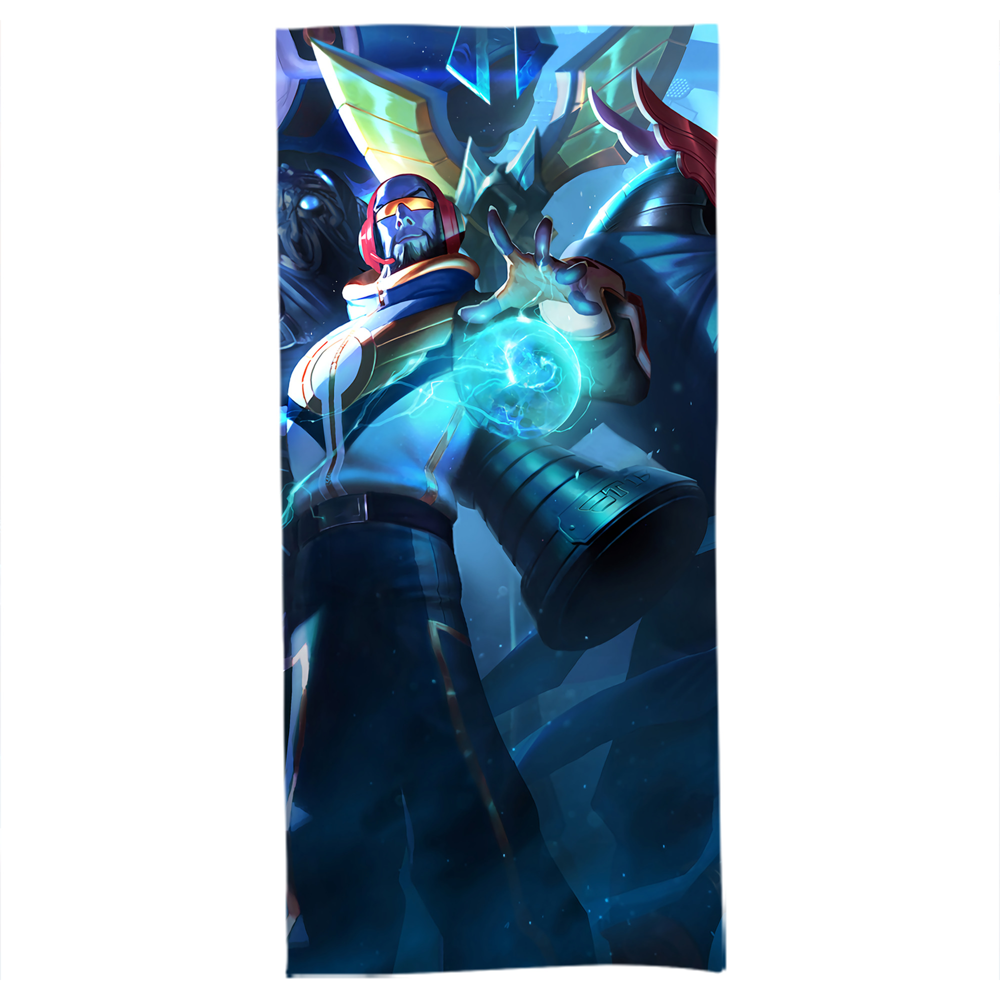 （画像用） リーグ・オブ・レジェンド League of Legends LOL 大判バスタオル 70×140cm 吸水速乾 柔らかい肌触り