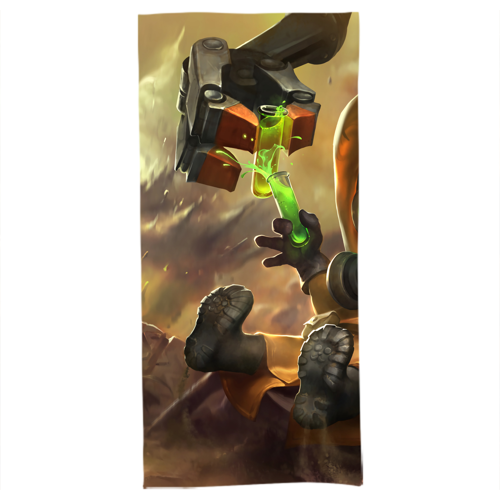 （画像用） リーグ・オブ・レジェンド League of Legends LOL 大判バスタオル 70×140cm 吸水速乾 柔らかい肌触り