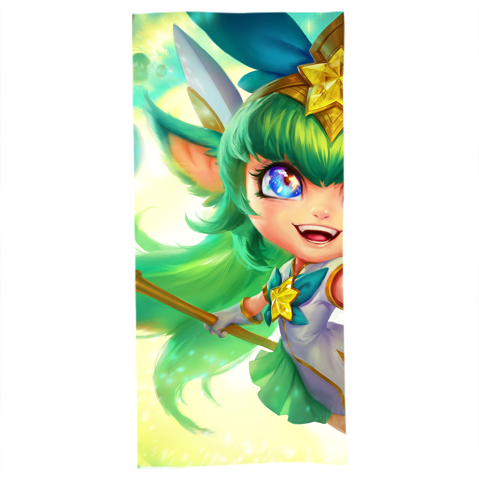（画像用） リーグ・オブ・レジェンド League of Legends LOL 大判バスタオル 70×140cm 吸水速乾 柔らかい肌触り