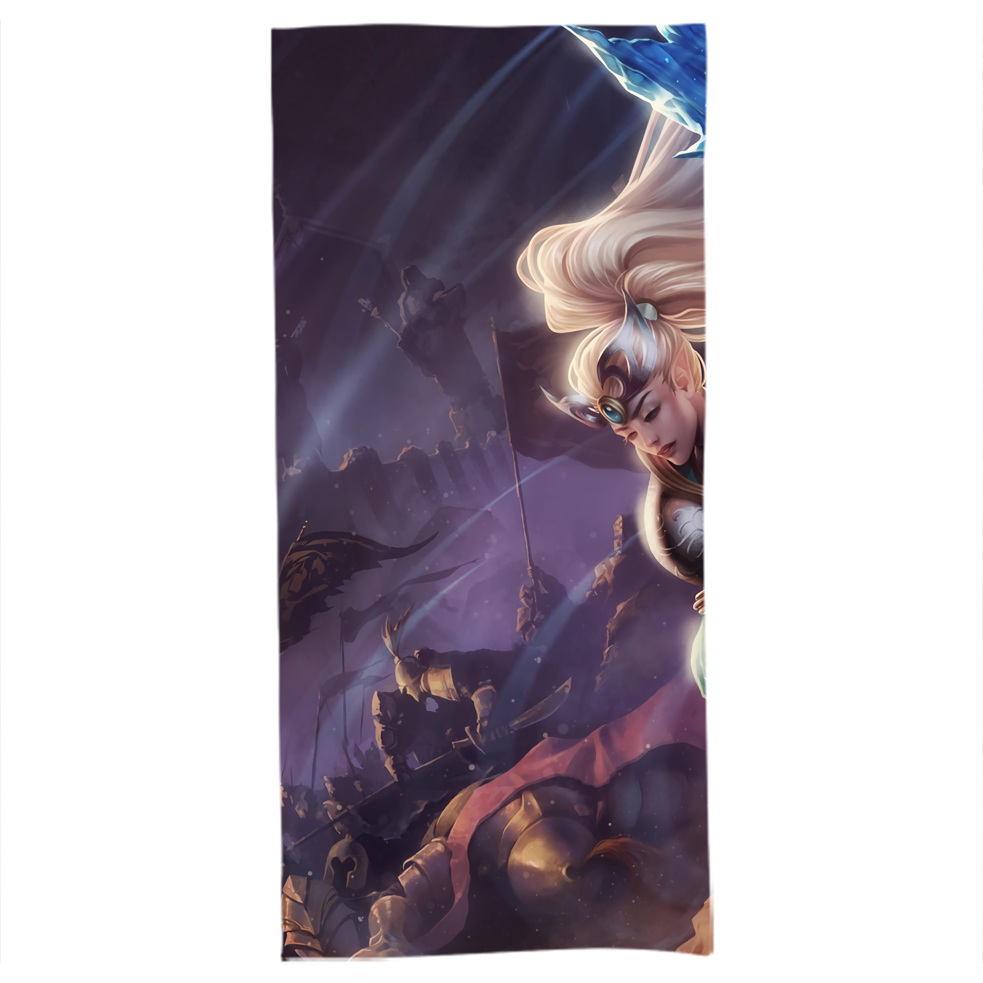 （画像用） リーグ・オブ・レジェンド League of Legends LOL 大判バスタオル 70×140cm 吸水速乾 柔らかい肌触り