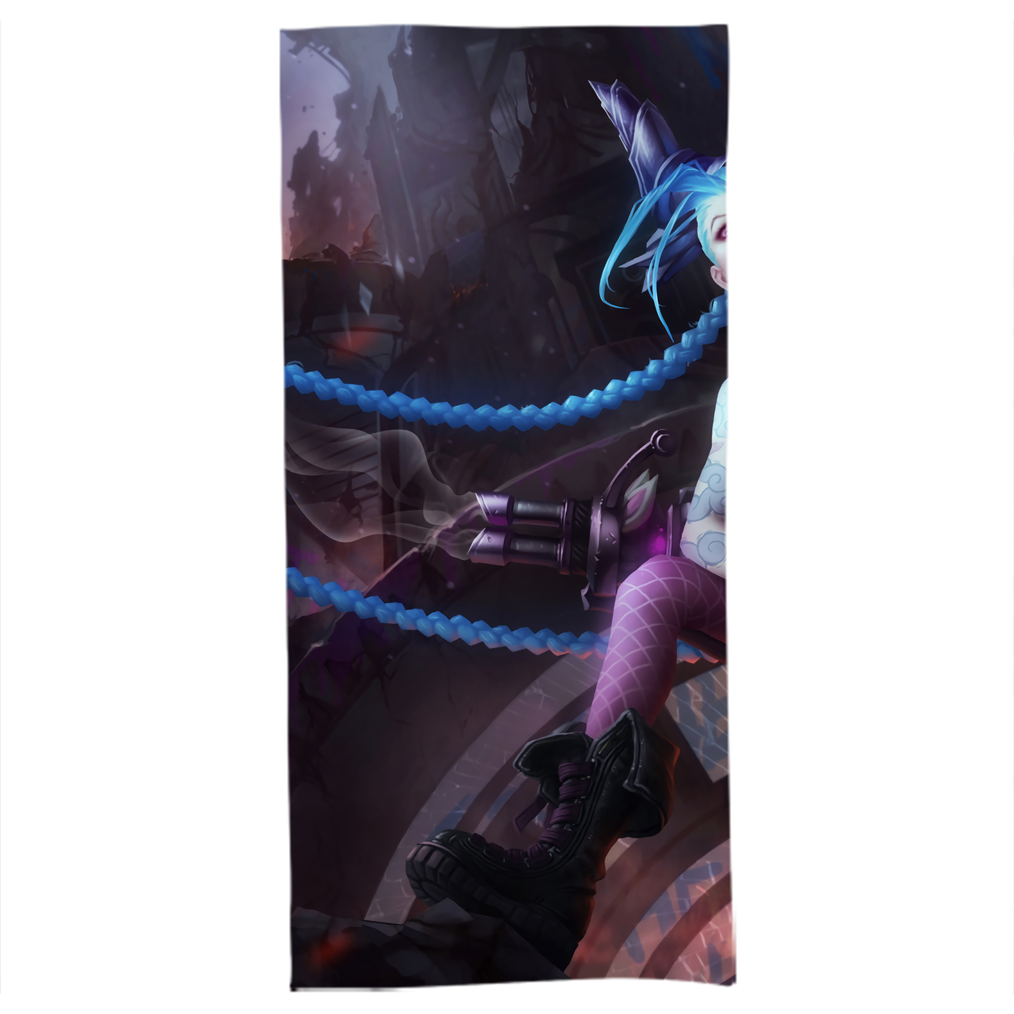 （画像用） リーグ・オブ・レジェンド League of Legends LOL 大判バスタオル 70×140cm 吸水速乾 柔らかい肌触り