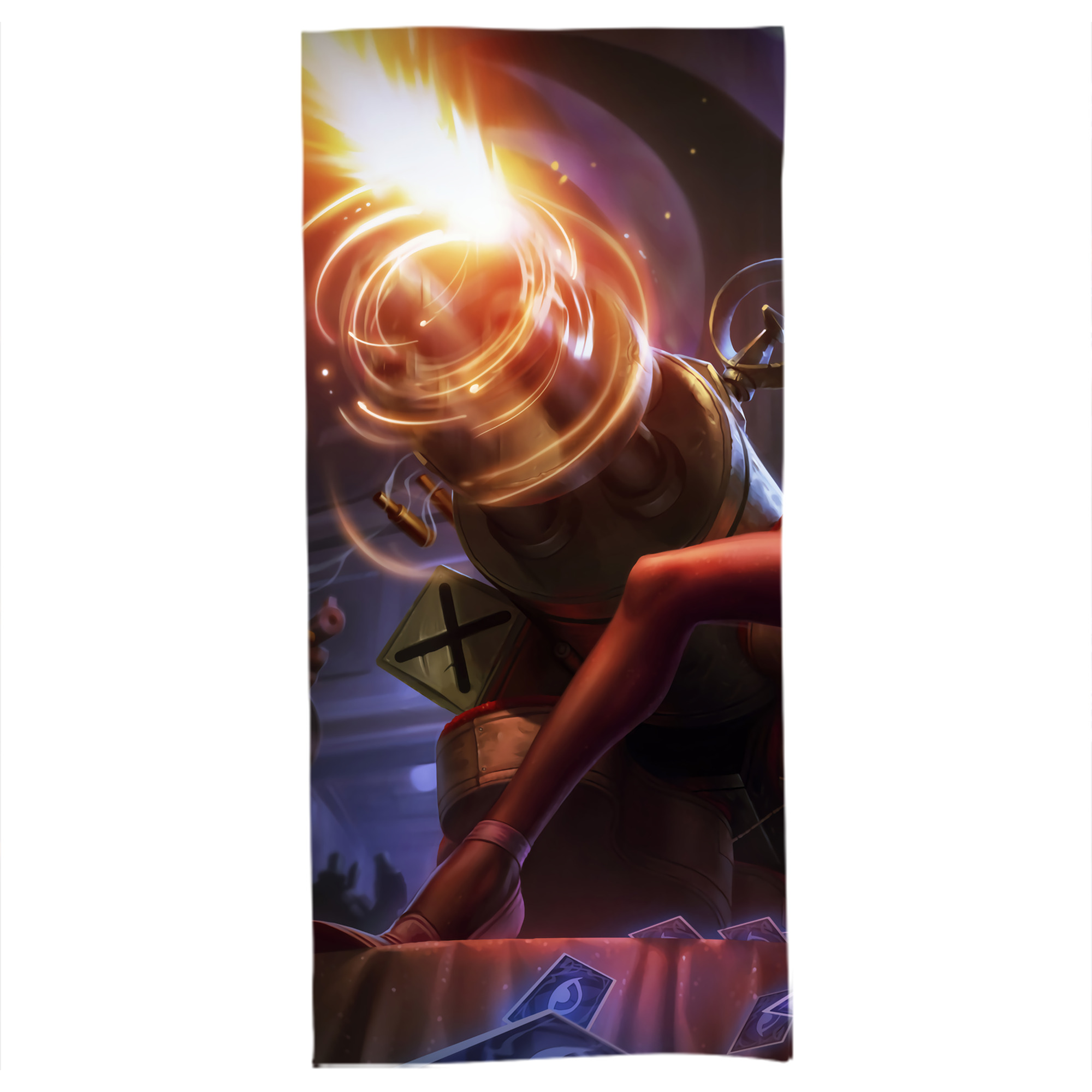 （画像用） リーグ・オブ・レジェンド League of Legends LOL 大判バスタオル 70×140cm 吸水速乾 柔らかい肌触り