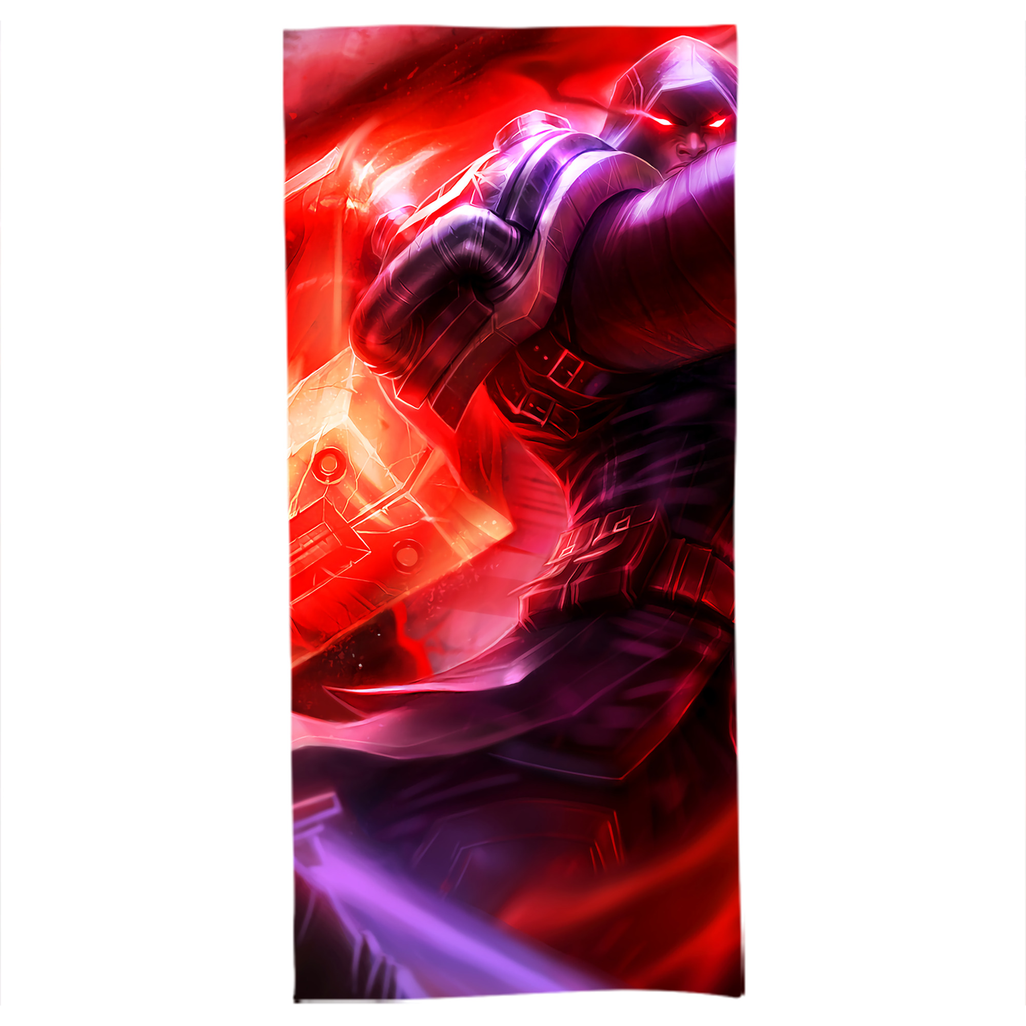 （画像用） リーグ・オブ・レジェンド League of Legends LOL 大判バスタオル 70×140cm 吸水速乾 柔らかい肌触り