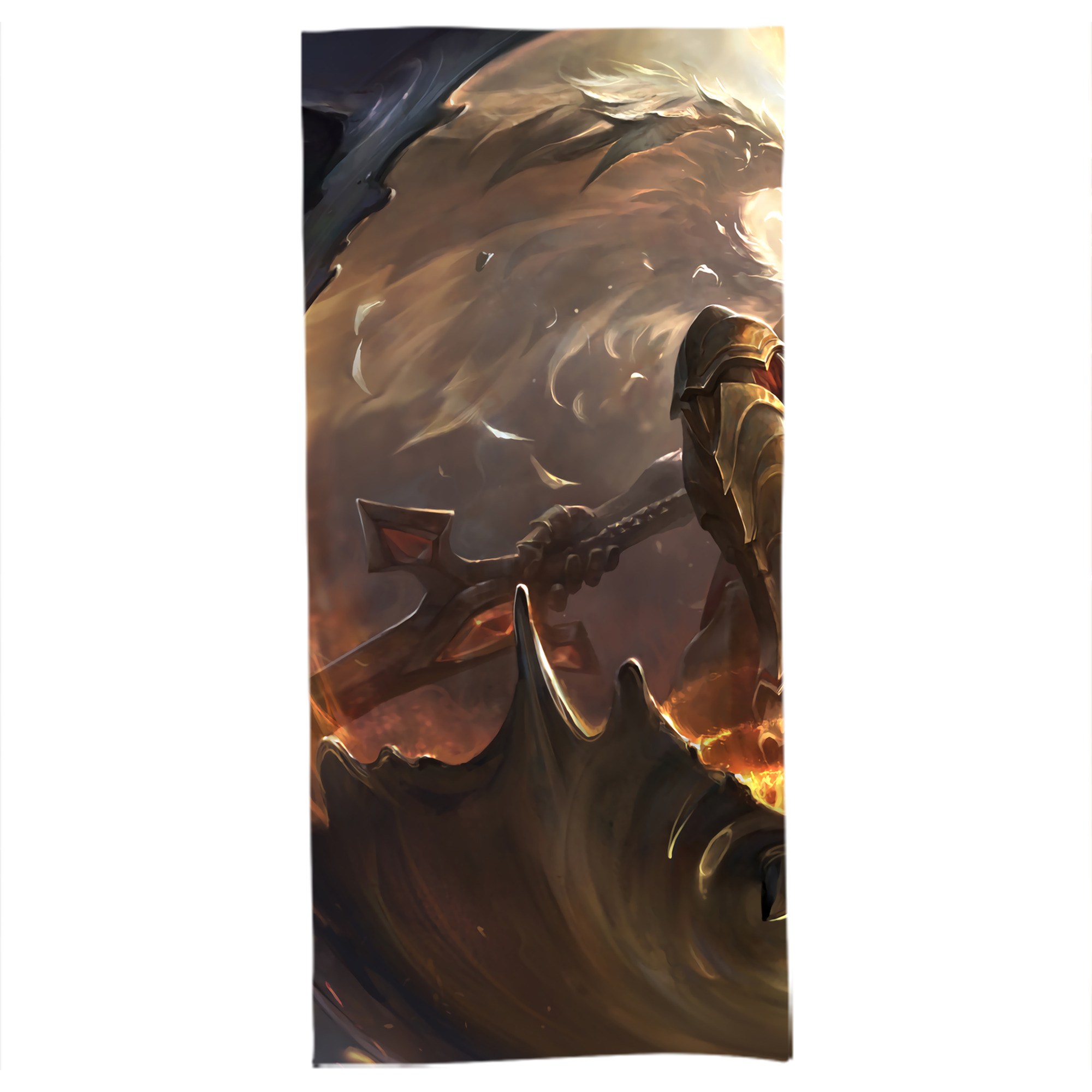 （画像用） リーグ・オブ・レジェンド League of Legends LOL 大判バスタオル 70×140cm 吸水速乾 柔らかい肌触り