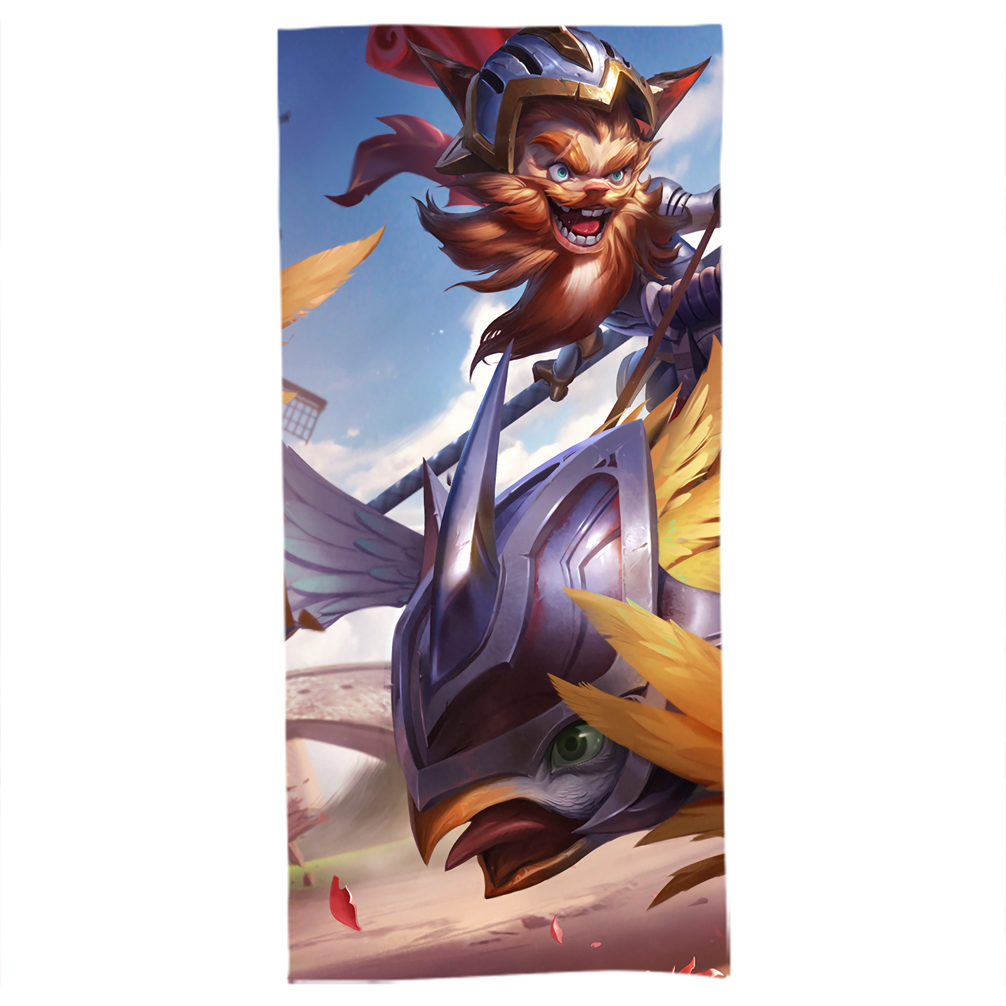 （画像用） リーグ・オブ・レジェンド League of Legends LOL 大判バスタオル 70×140cm 吸水速乾 柔らかい肌触り