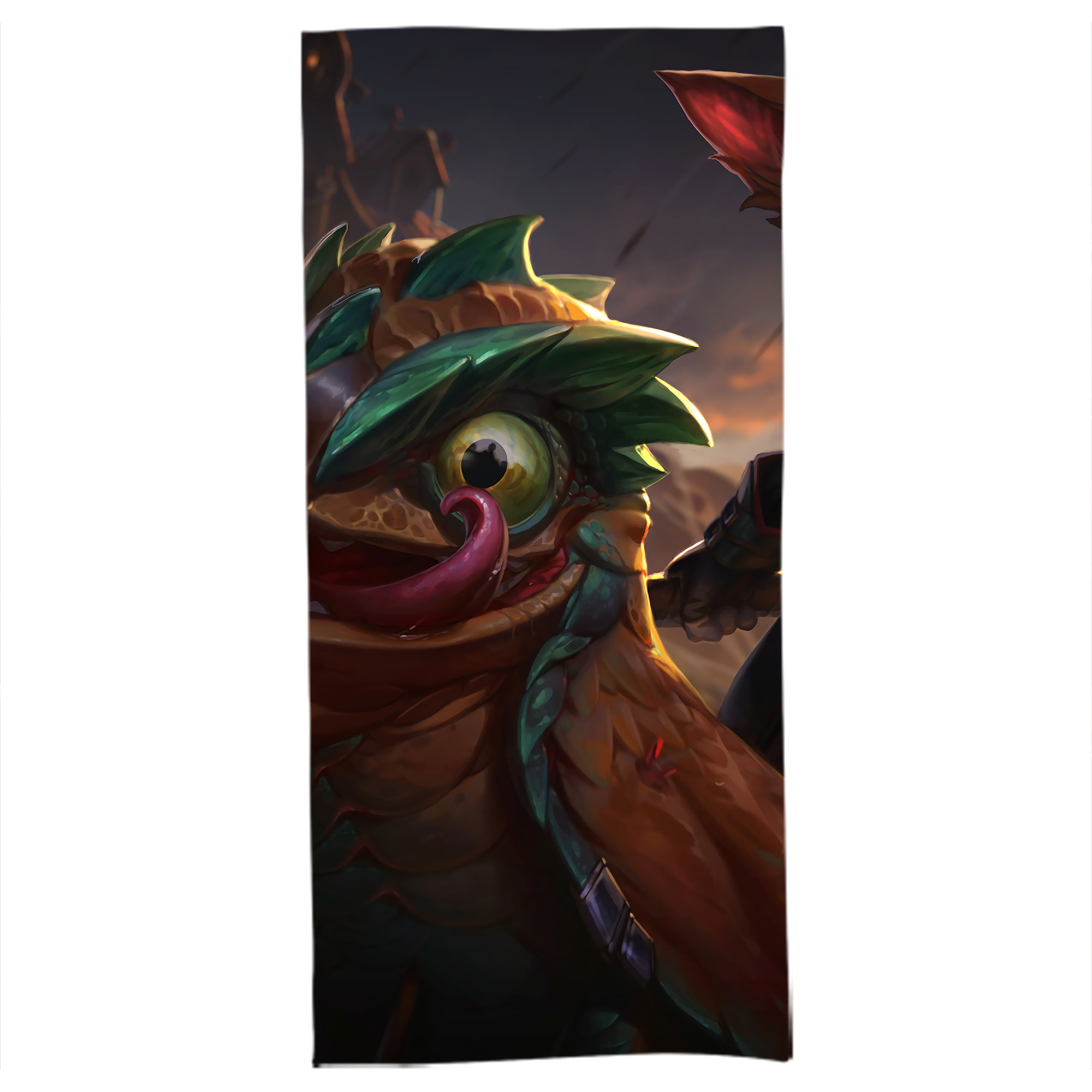 （画像用） リーグ・オブ・レジェンド League of Legends LOL 大判バスタオル 70×140cm 吸水速乾 柔らかい肌触り
