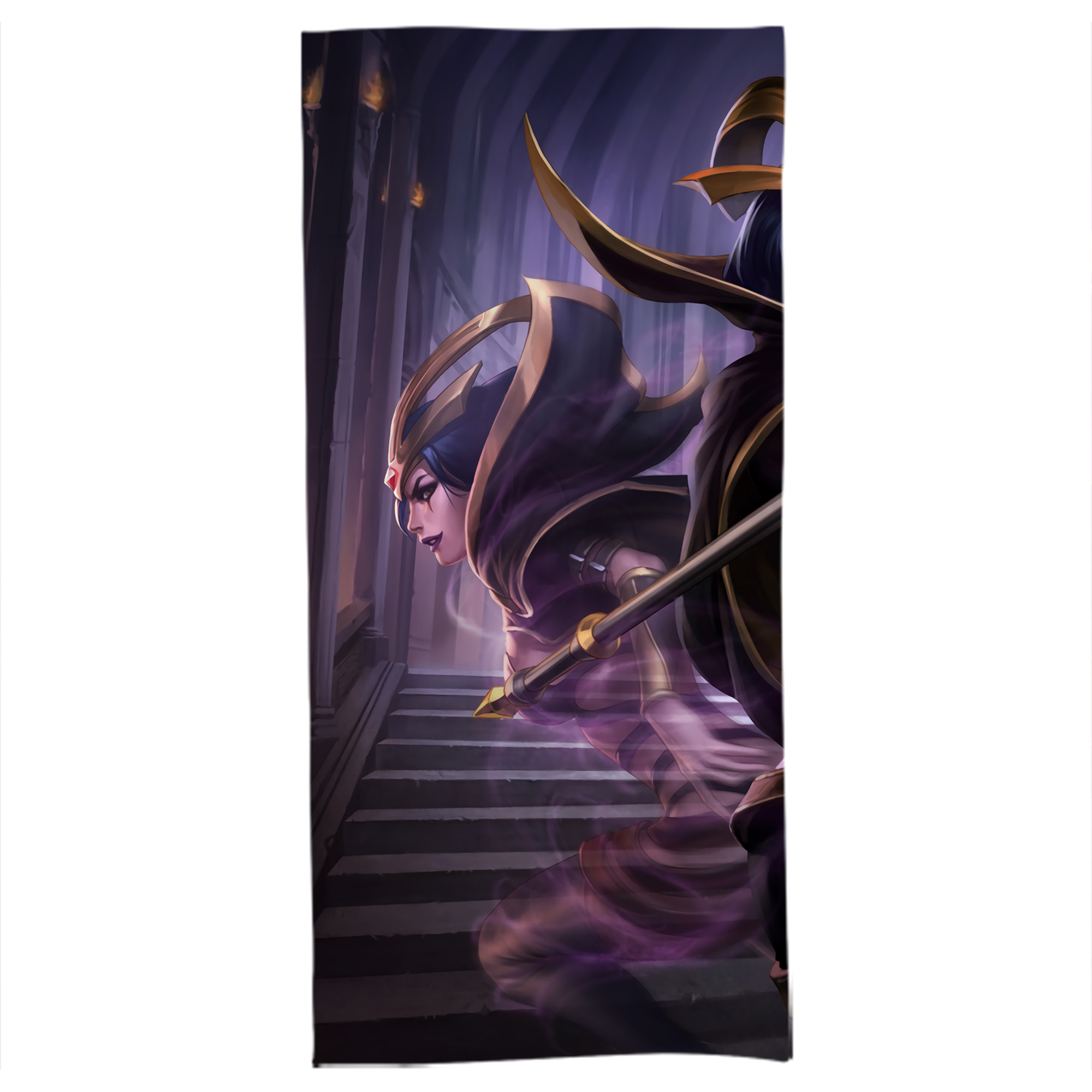 （画像用） リーグ・オブ・レジェンド League of Legends LOL 大判バスタオル 70×140cm 吸水速乾 柔らかい肌触り