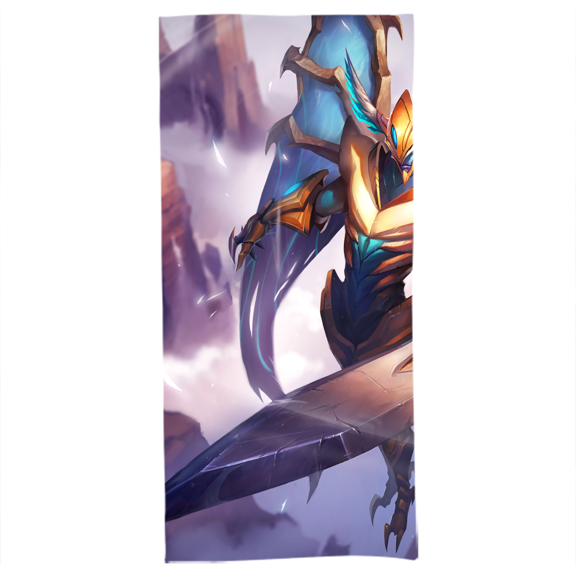 （画像用） リーグ・オブ・レジェンド League of Legends LOL 大判バスタオル 70×140cm 吸水速乾 柔らかい肌触り