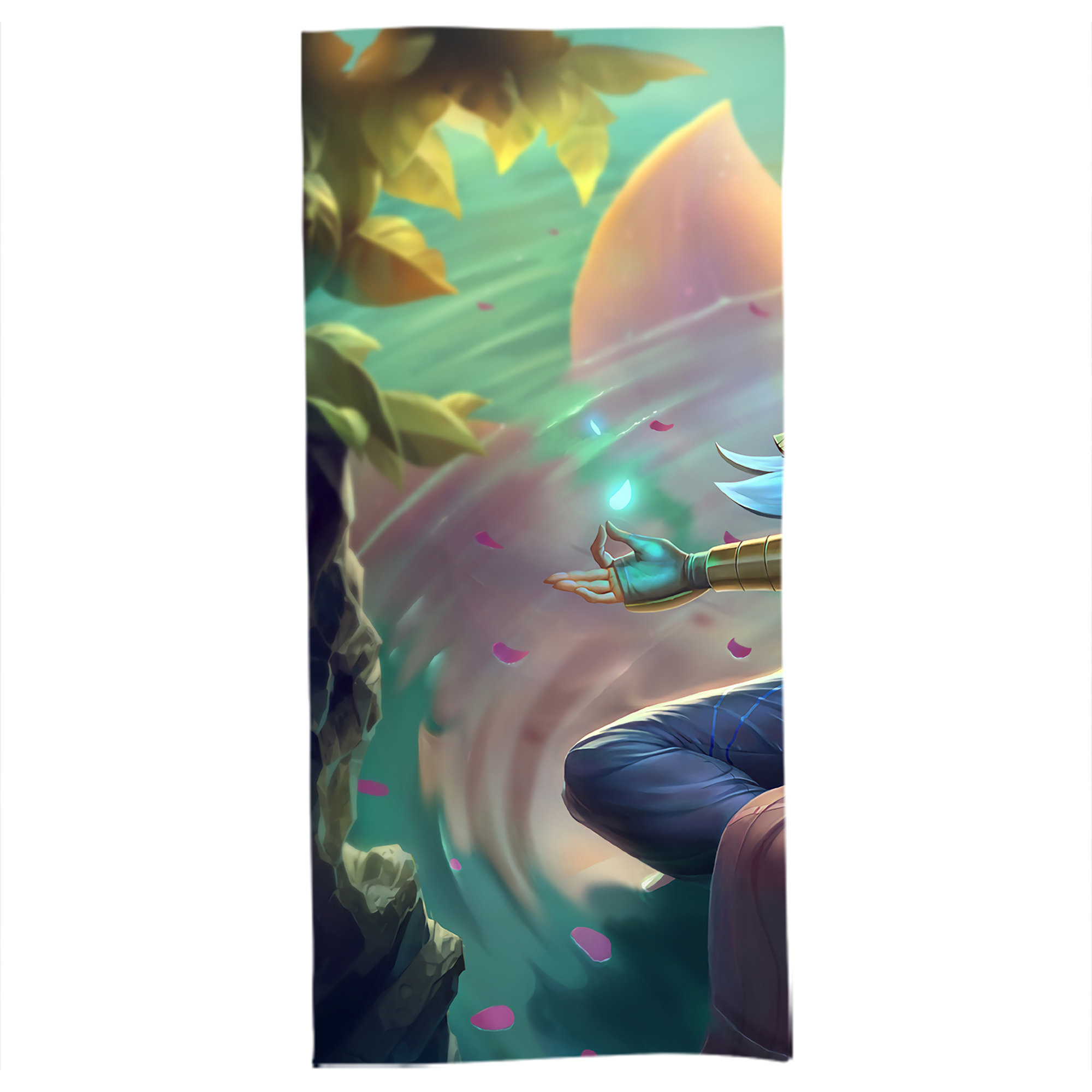 （画像用） リーグ・オブ・レジェンド League of Legends LOL 大判バスタオル 70×140cm 吸水速乾 柔らかい肌触り
