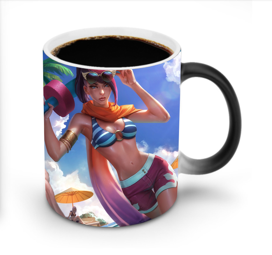 （画像用） リーグ・オブ・レジェンド League of Legends LOL 温度変色マグカップ