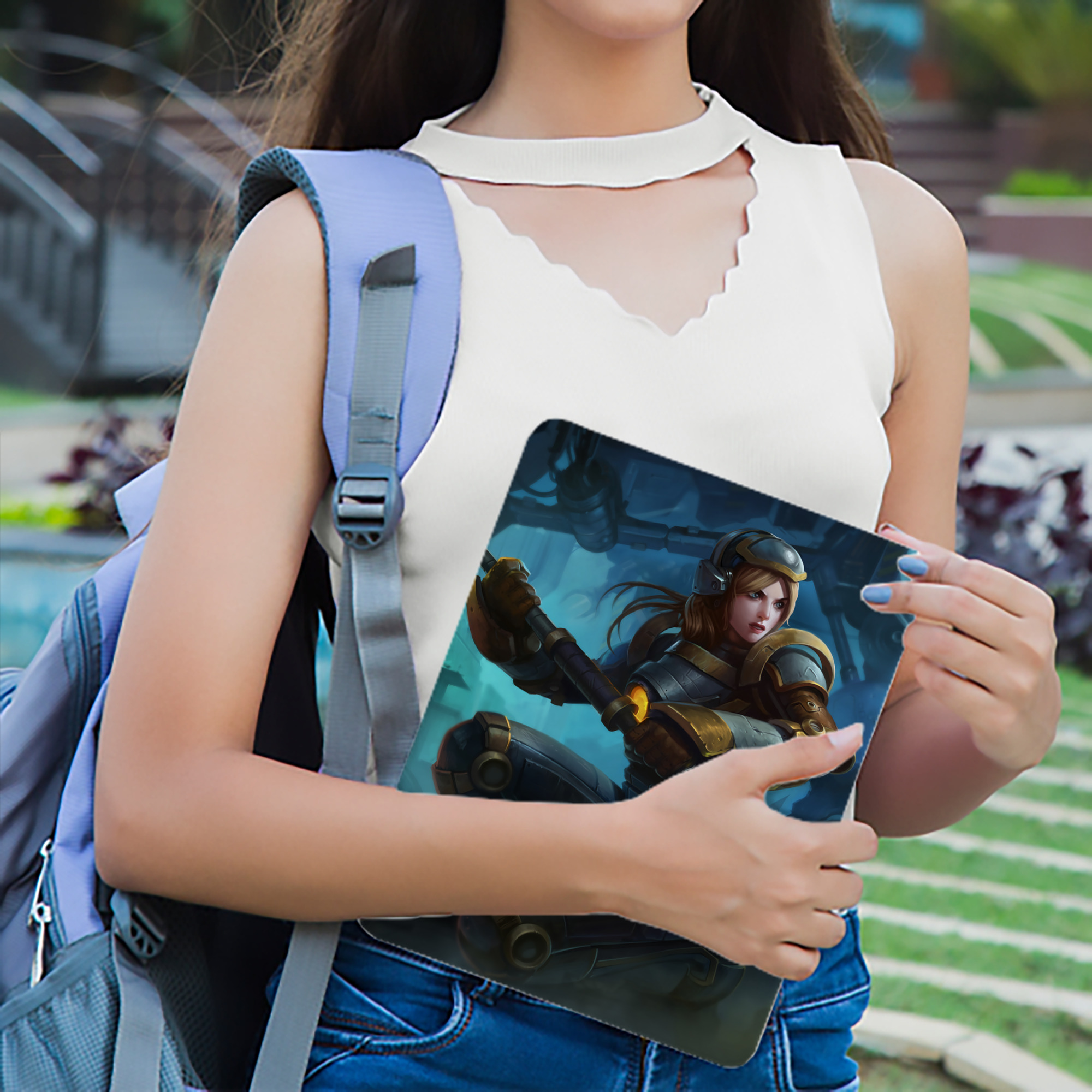 リーグ・オブ・レジェンド League of Legends LOL IPad ケース ブック型 PUレザー TPU 耐衝撃 軽量 薄型 ペン収納なし 全面保護 IPad 各モデル対応