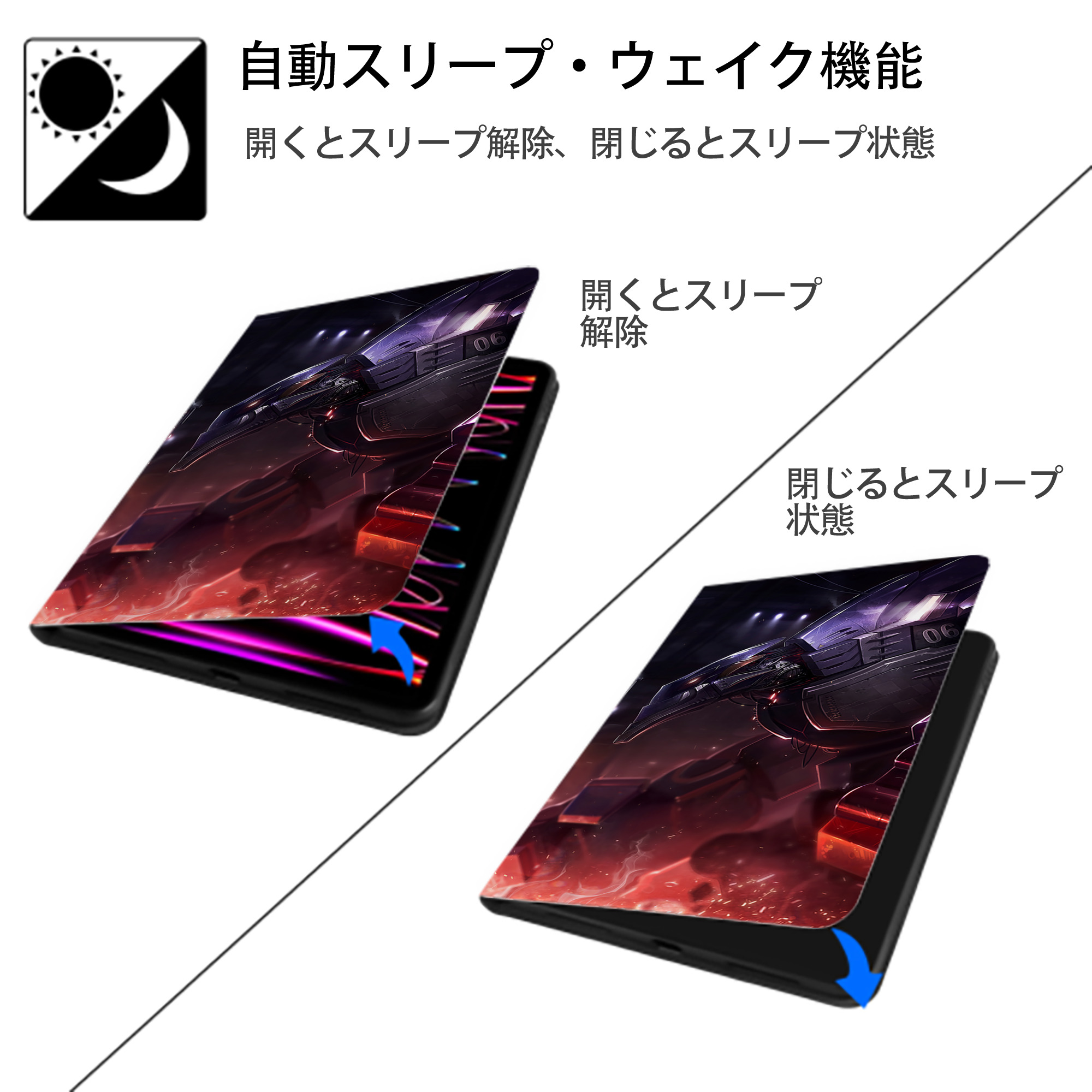 リーグ・オブ・レジェンド League of Legends LOL IPad ケース ブック型 PUレザー TPU 耐衝撃 軽量 薄型 ペン収納なし 全面保護 IPad 各モデル対応