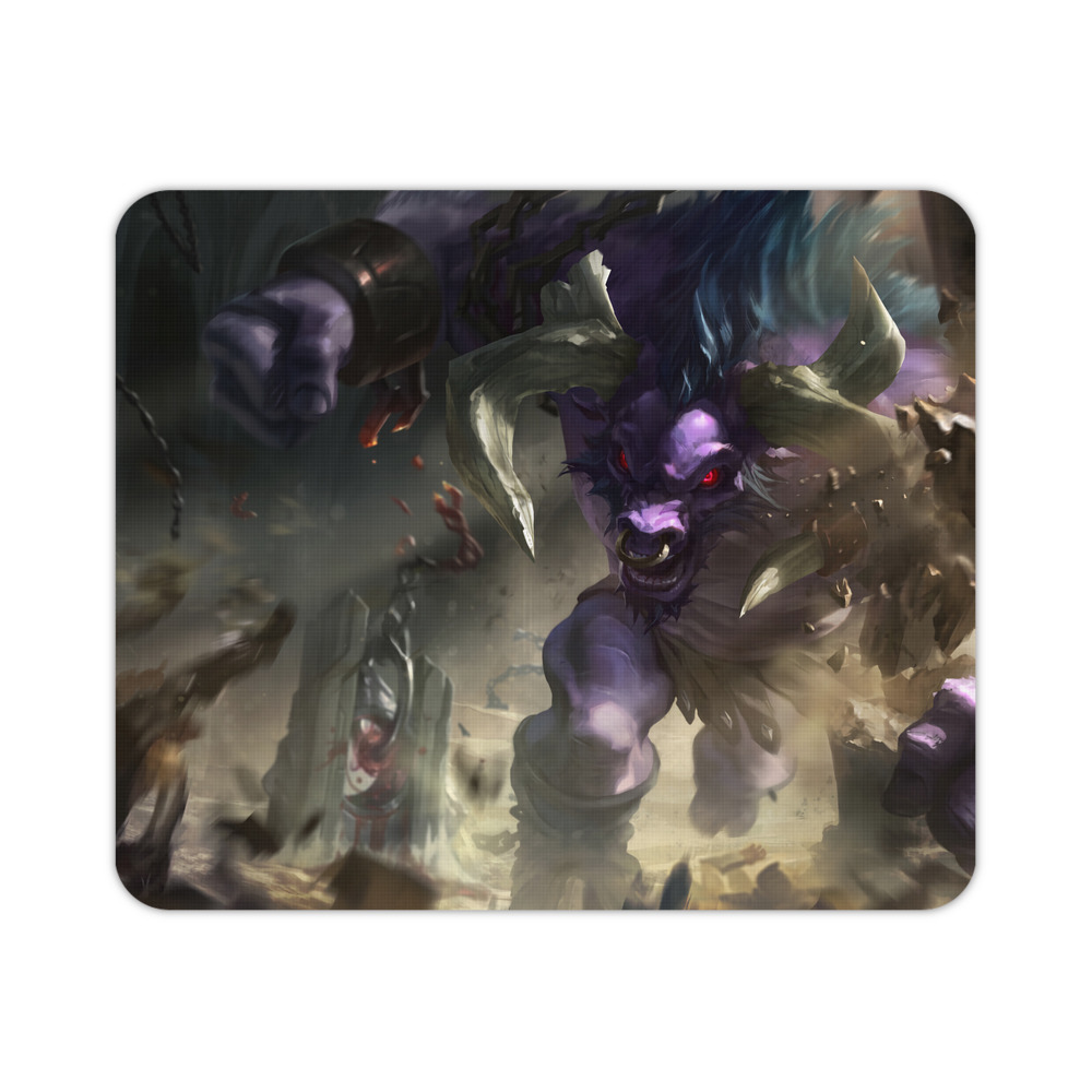 （画像用） リーグ・オブ・レジェンド League of Legends LOL マウスパッド ステッチ加工 ラバー素材 防水 滑り止め 超薄型 ゲーミング/オフィス対応