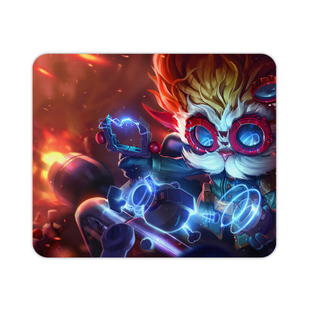 （画像用） リーグ・オブ・レジェンド League of Legends LOL マウスパッド ステッチ加工 ラバー素材 防水 滑り止め 超薄型 ゲーミング/オフィス対応